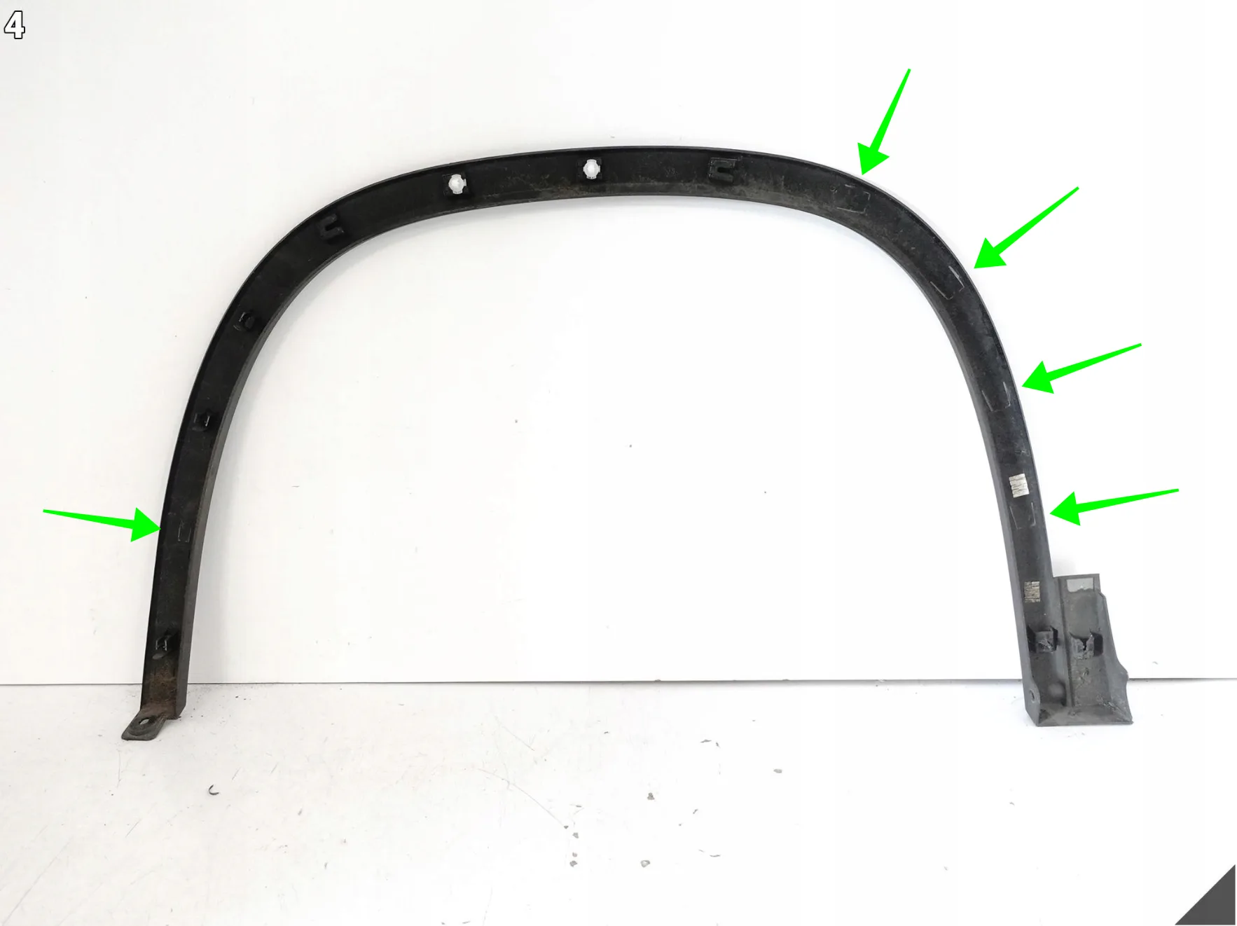 SKODA KODIAQ I 1 565 16-24 LISTWA NAKŁADKA OSŁONA NA BŁOTNIK PRAWA PRZÓD c0776f31dda1dc95f3effb7f71a4d169