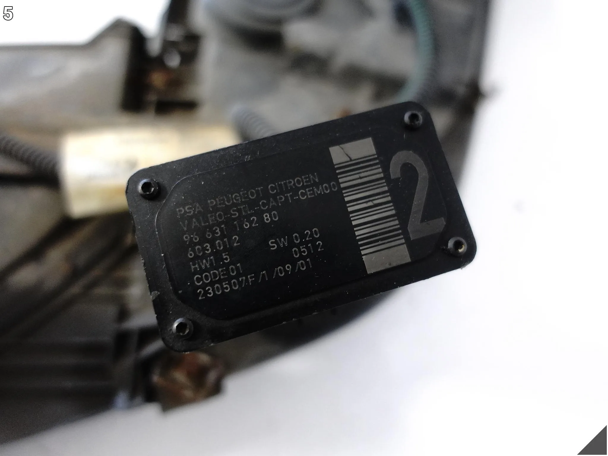 CITROEN C6 05-12 NADKOLE PRZEDNIA CZĘŚĆ LEWE PRZÓD + CZUJNIKI ZMIANY PASA 8b2c4bb3c2633f0c6e0e5da0d4fafb0b