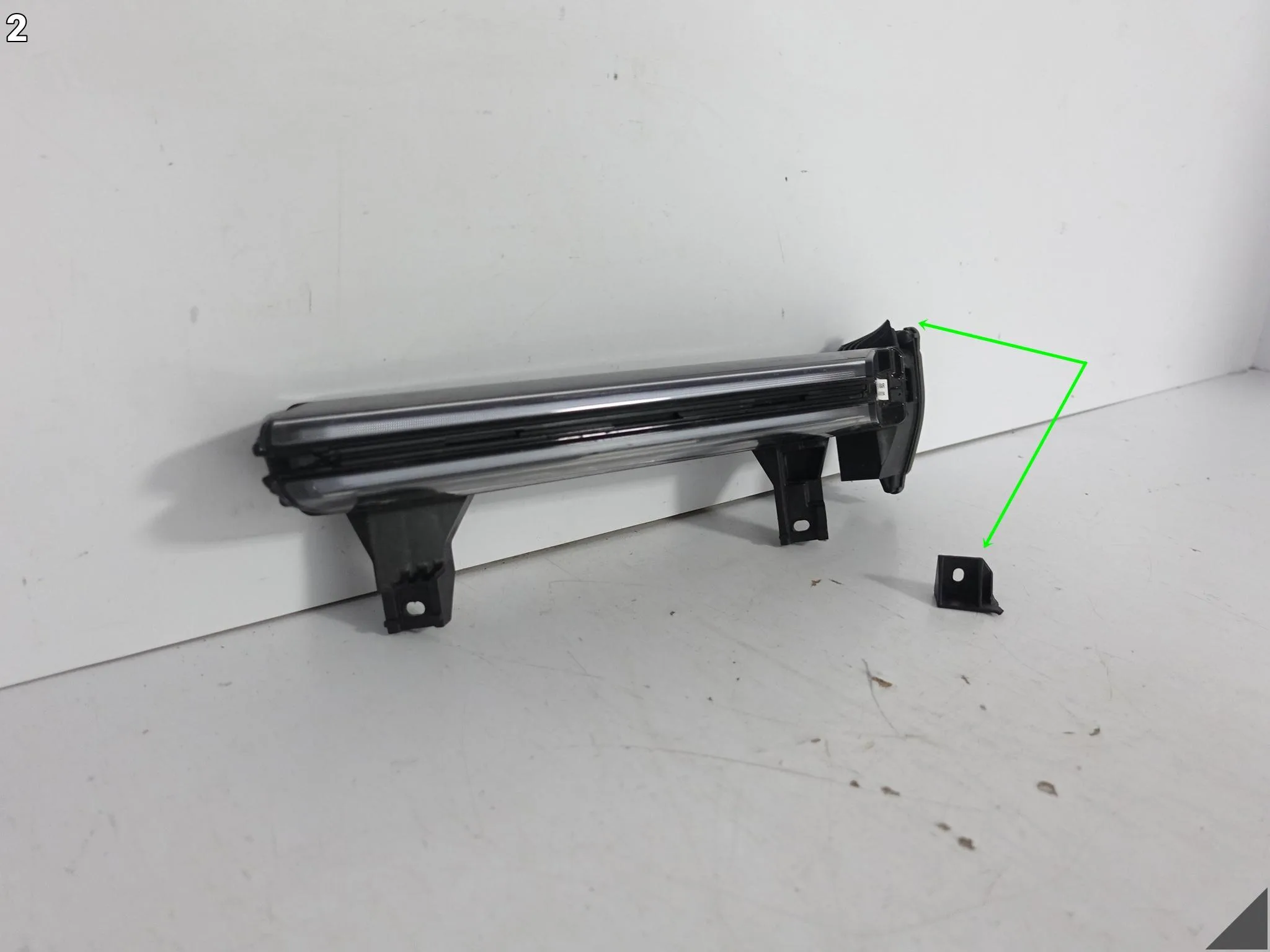 PORSCHE 911 992 TURBO 20- DRL HALOGEN LED W ZDERZAK PRAWY PRZÓD 992941314C e94df472bca41f9e4e73afa3f809f706