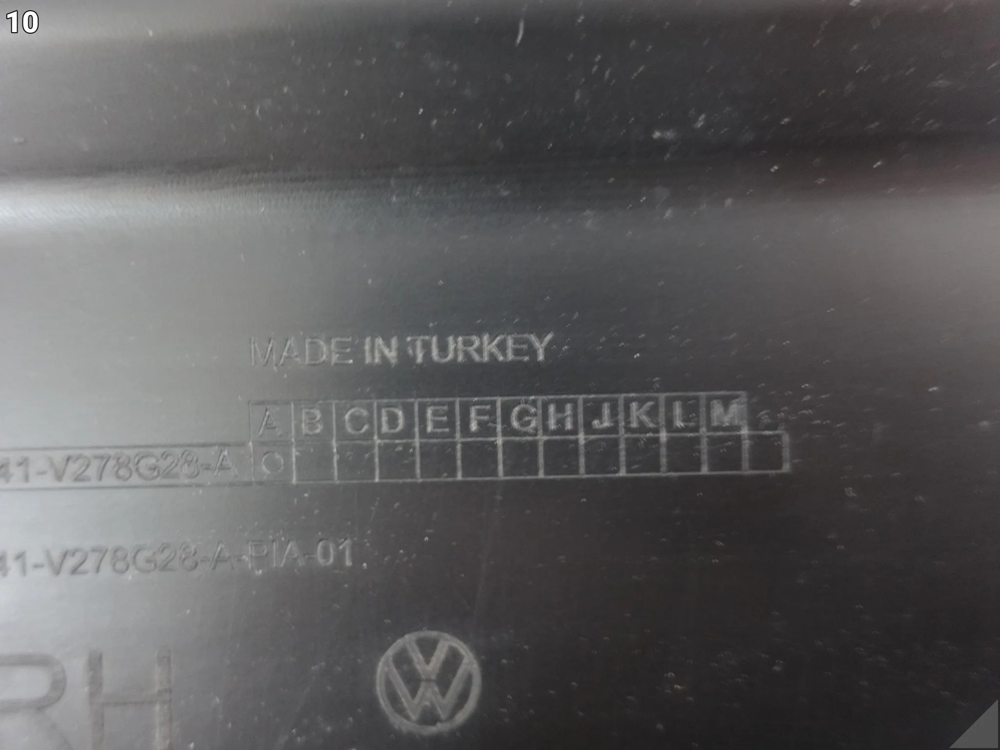 VW TRANSPORTER T7 7T0 7T1 25- KIEROWNICA POWIETRZA WLOT ZDERZAK PRAWA PRZÓD 0ddc814ad56afe4ea6bce8de5cb00a00