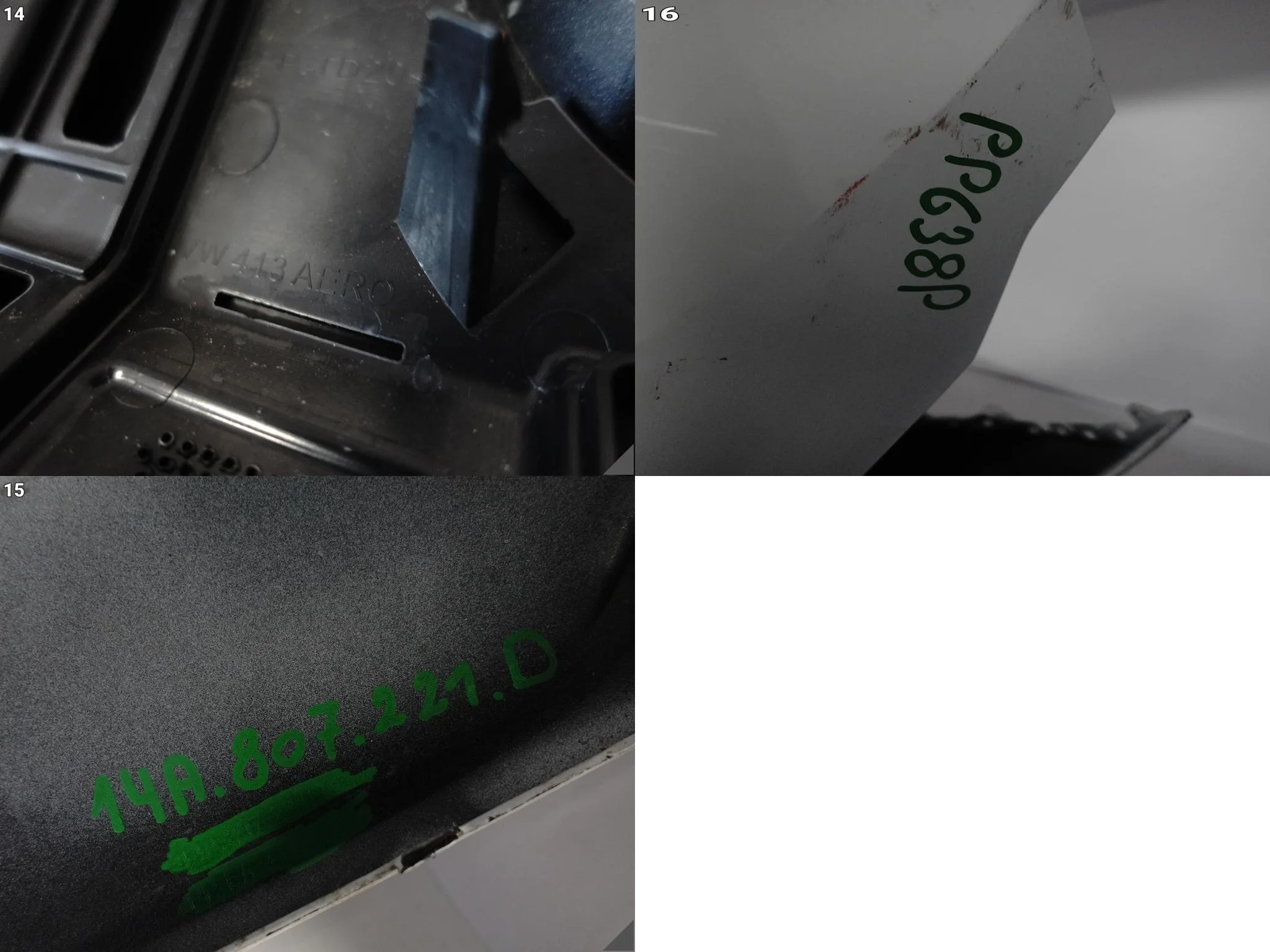 VW ID7 ID.7 14A 23- ZDERZAK BUMPER WSPORNIK WZMOCNIENIE PRZÓD PDC 15684e5fbaf7cf8395225fe125c10031