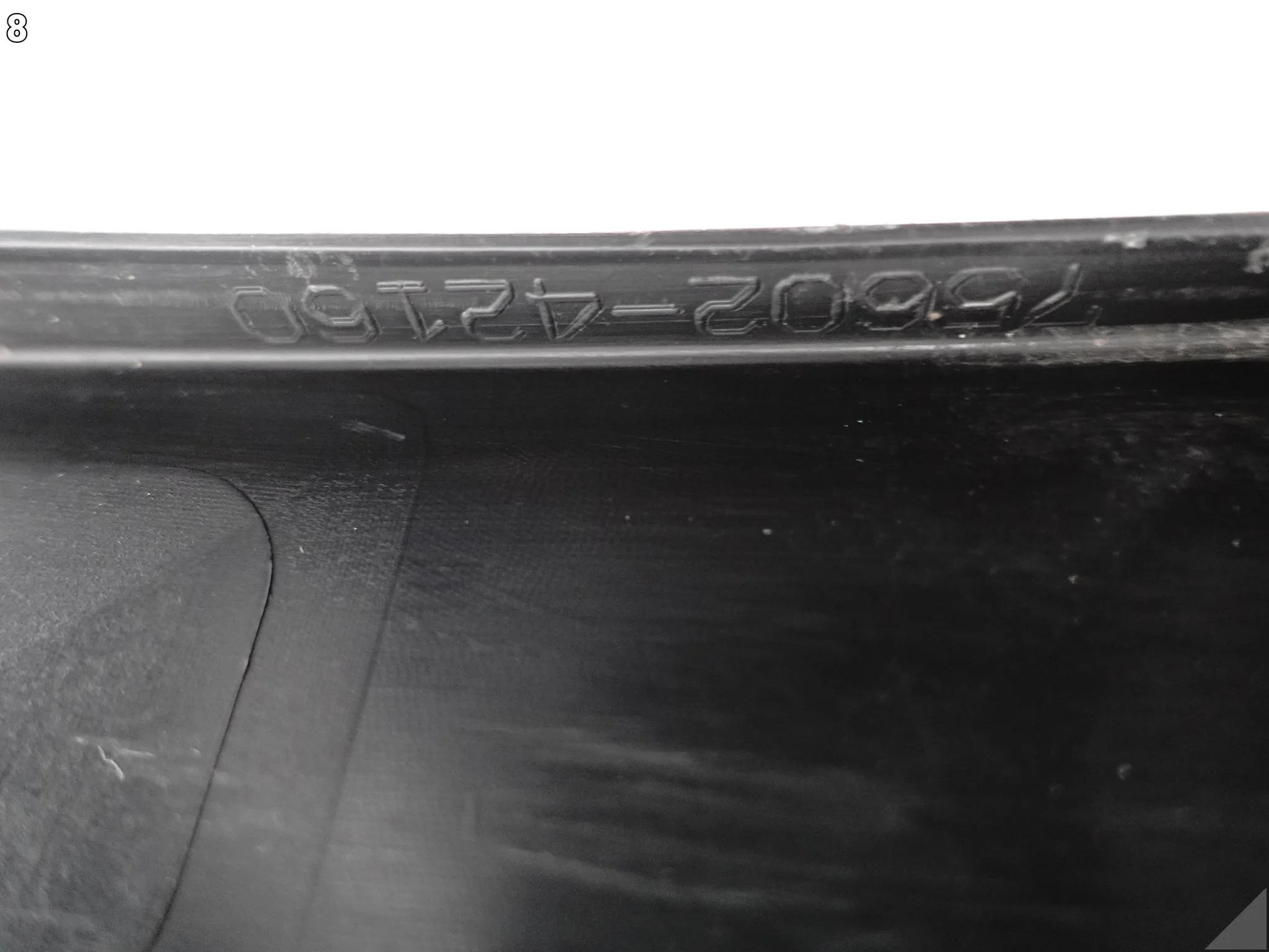 TOYOTA RAV4 V 5 XA50 19- LISTWA NAKŁADKA NA BŁOTNIK PRZÓD LEWA 75602-42160 8b9b95242f51d7889d522304a5a1dc42