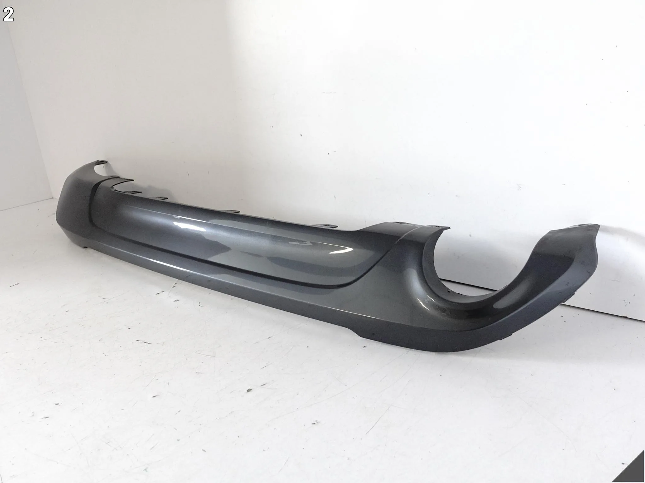 BMW X1 F48 ZWYKŁY BASIC 19-22 LCI LIFT SPOILER DYFUZOR W ZDERZAK TYŁ 44dd0be57e22139c26e864ade6e4c1b9