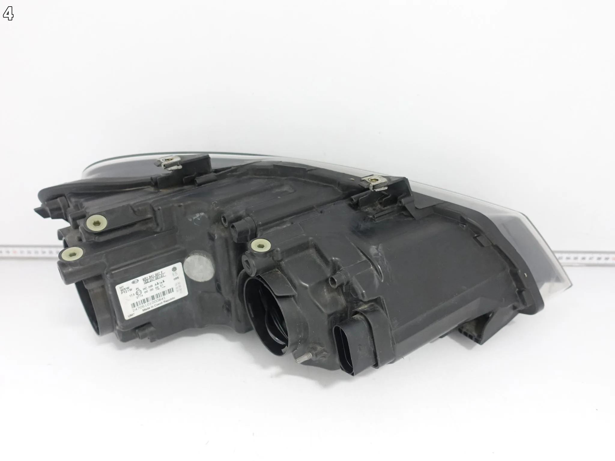 VW POLO V 5 6R0 6R1 09-14 LAMPA ZWYKŁA HALOGEN H7 LEWA PRZÓD EUROPA 000577ebeaad4996725838a70b180148