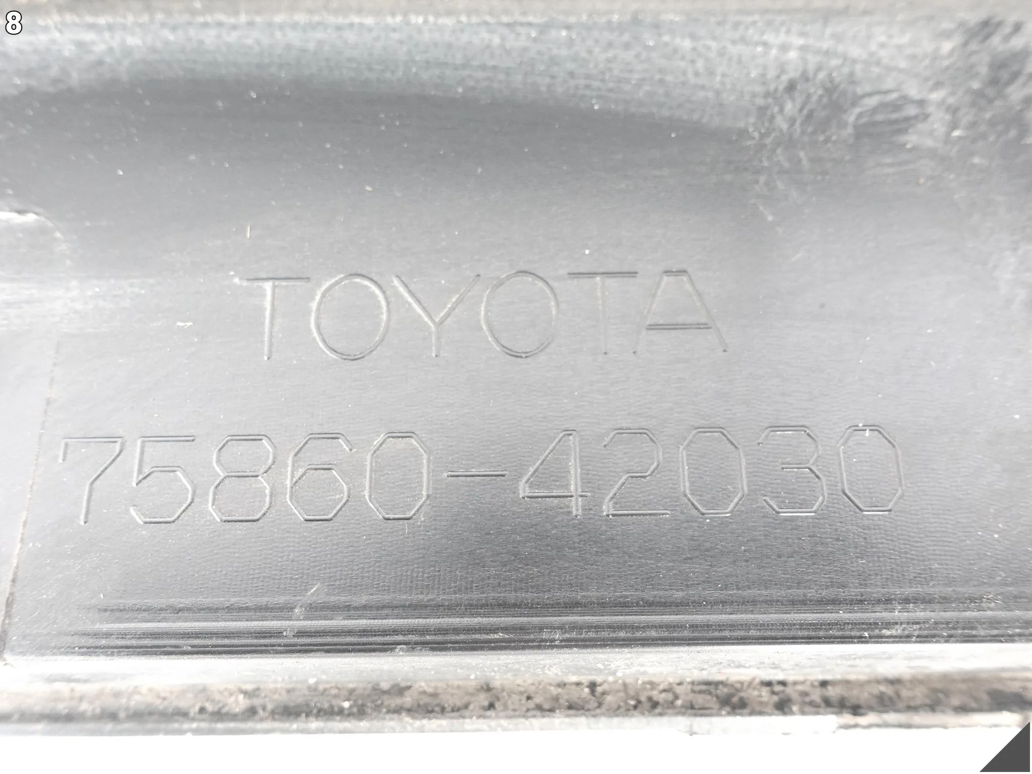TOYOTA RAV4 V XA50 19- LISTWA OSŁONA NAKŁADKA PROGOWA PRÓG LEWA 75860-42030 0909d1b15601ecba5ff0035ba7a66421