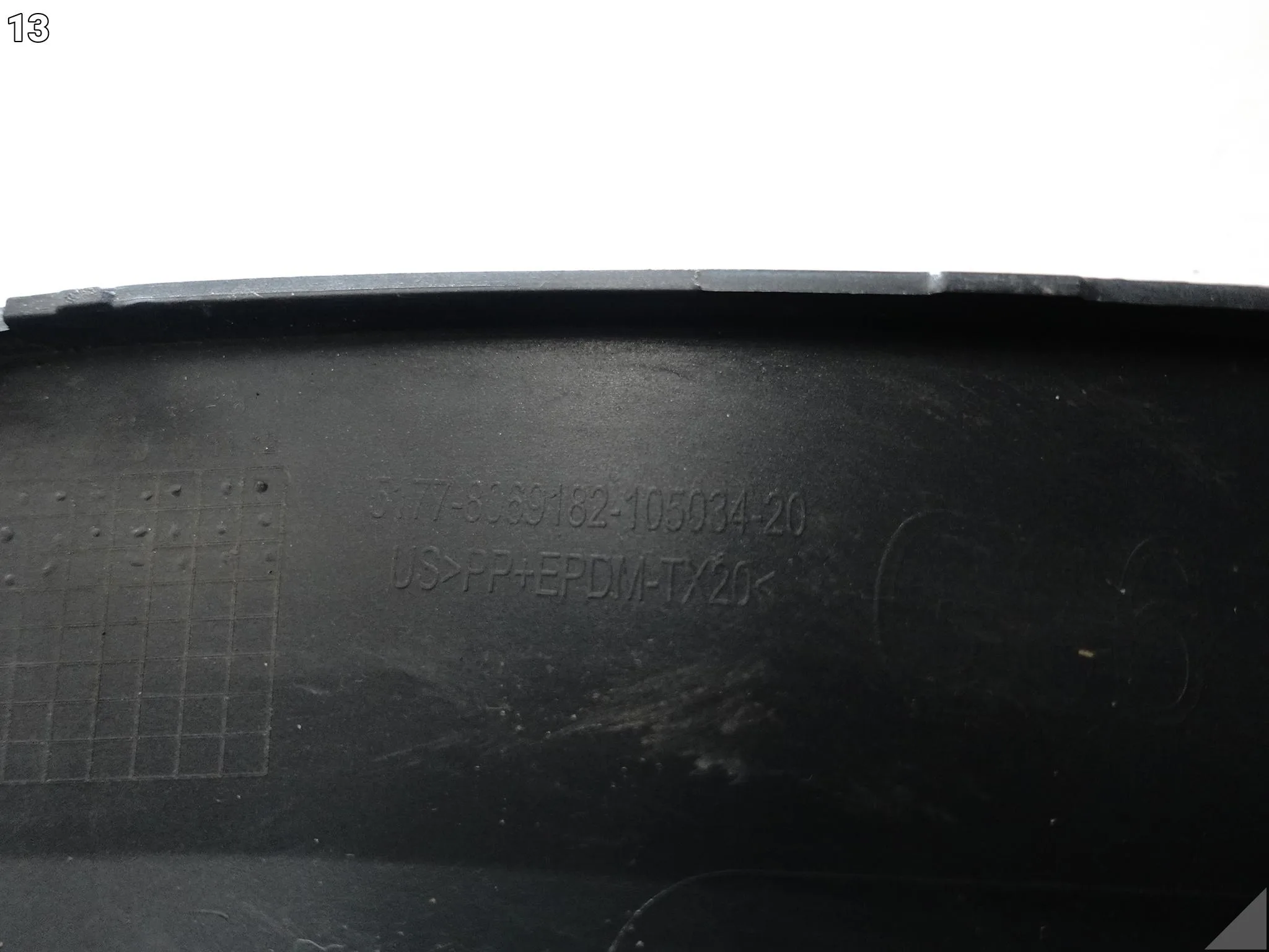 BMW X6 G06 M-PAKIET 19- LISTWA NAKŁADKA OSŁONA NA BŁOTNIK PRAWA PRZÓD b698e6b888ed0fe0ae897453fa14b876
