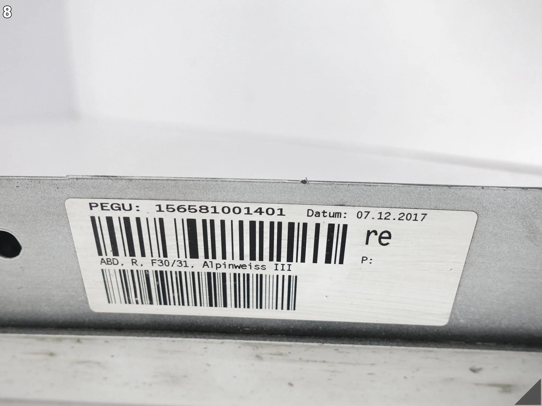 BMW 3 F30 F31 LCI LIFT 11-18 PRÓG LISTWA OSŁONA NAKŁADKA PROGOWA PRAWA 4acf5834714d59fcc1b96de50a60a80f