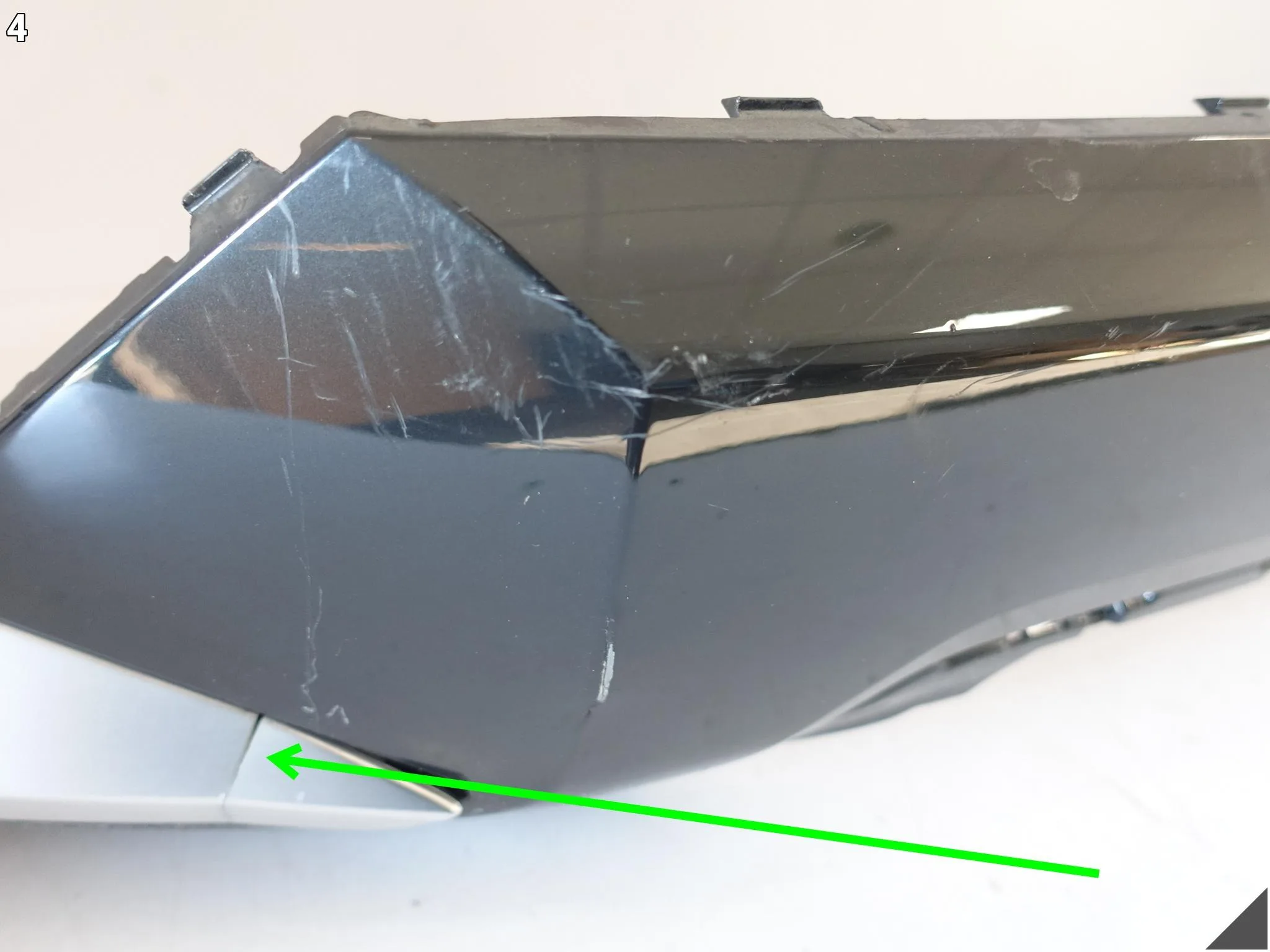 BMW X1 U11 BASIC / ZWYKŁY / X-LINE 22- SPOILER W ZDERZAK PRZÓD (POD PDC) 589b72b665a6a0b22f0a6f44a77156ab