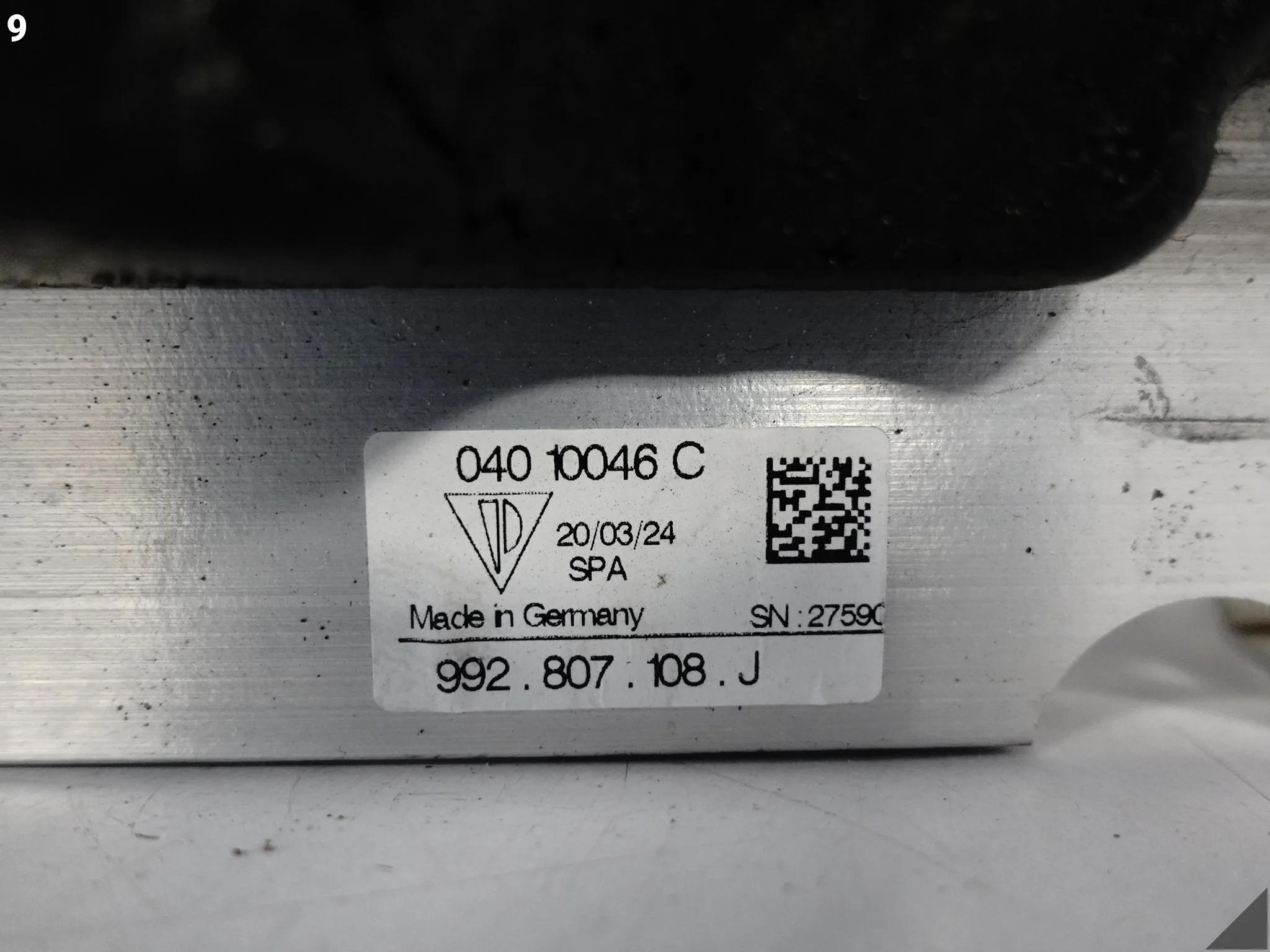 PORSCHE 911 992 19- BELKA WSPORNIK WZMOCNIENIE ABSORBER ŚLIZG ZDERZAK PRZÓD df30b8f74796faf9b5c0ff59ea70b3d3