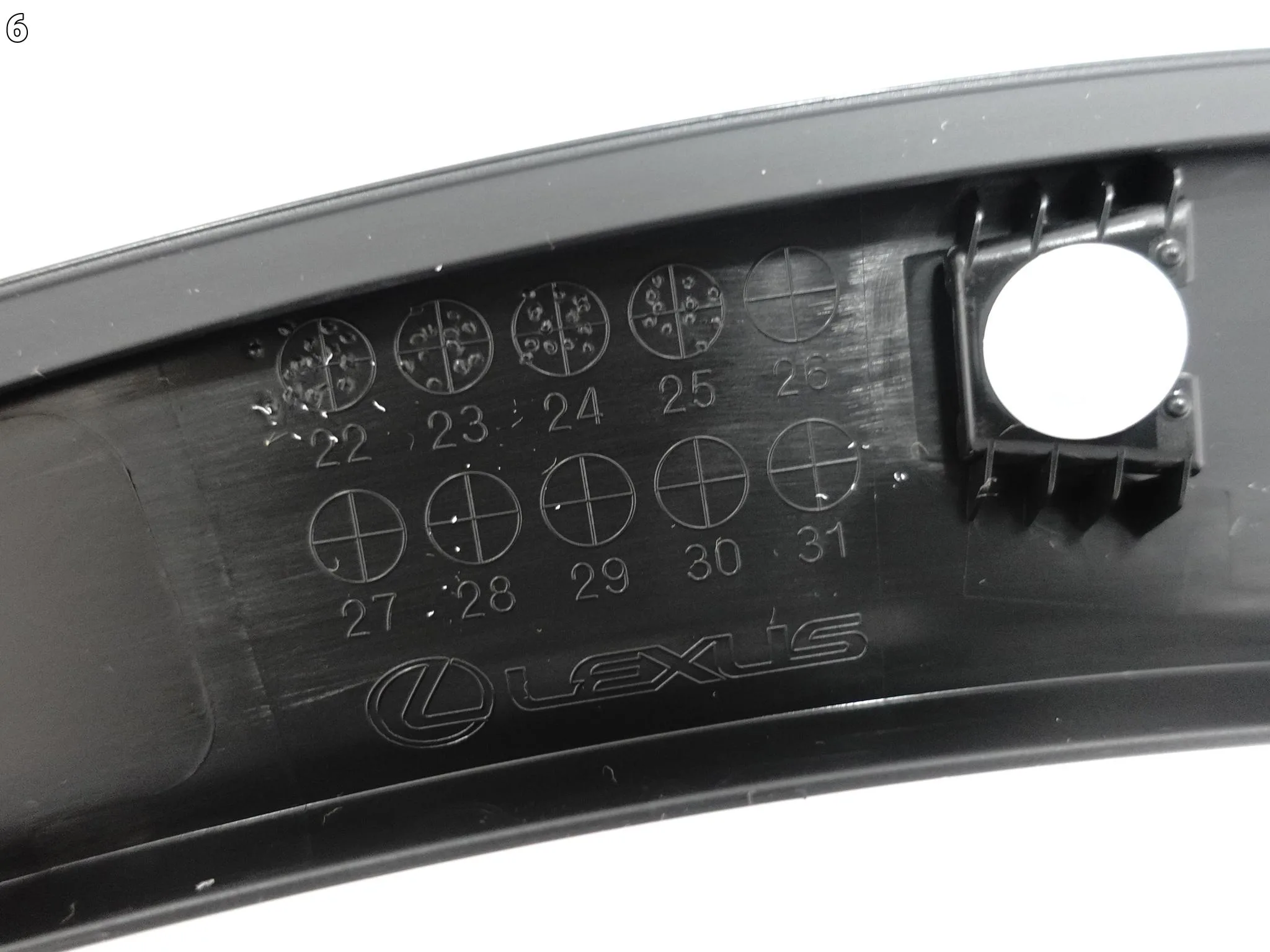 LEXUS RX V RX450 RX350 ALA10 ALH10 22- LISTWA NAKŁADKA NA DRZWI TYŁ PRAWA 430a16a70018a135f9286d994b7a90ad