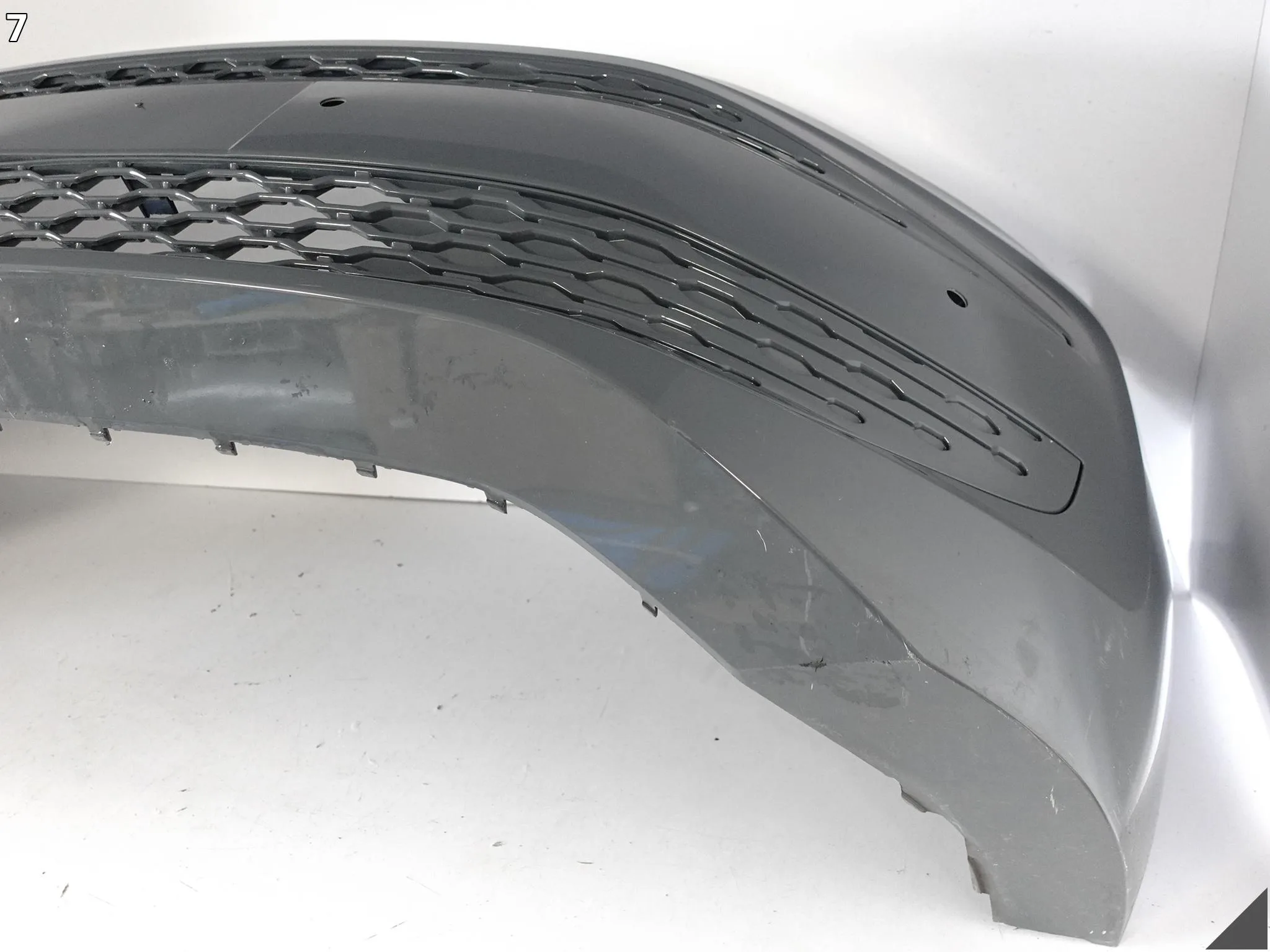 VW MULTIVAN T7 7T0 21- BUMPER ZDERZAK + ATRAPA KRATKA PRZÓD (4xPDC/RADAR) 59b30485cb201297dfd68091905679e7