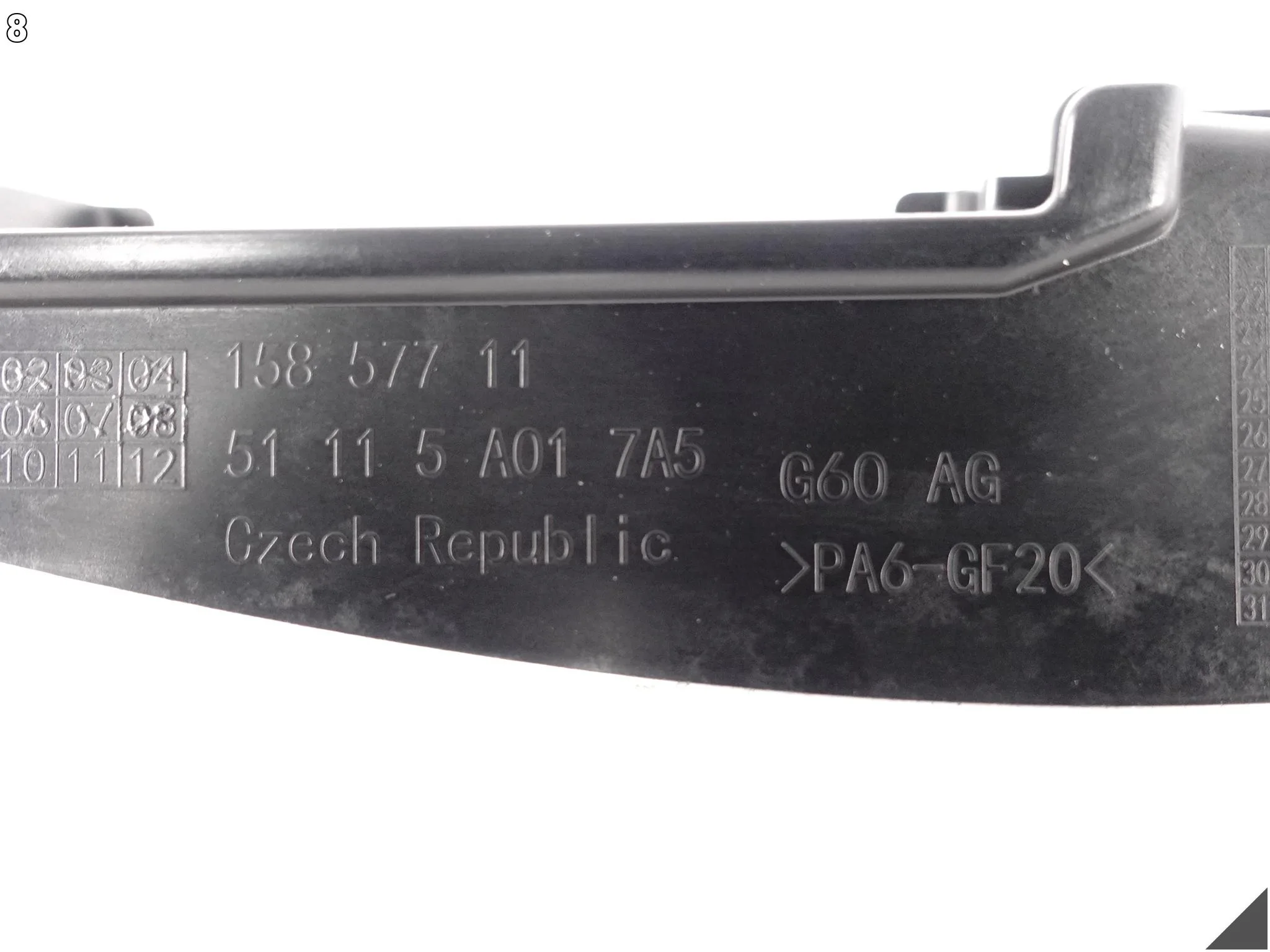 BMW 5 V G60 G61 23- ŚLIZG MOCOWANIE WSPORNIKA W ZDERZAKA PRZÓD LEWY ORG 4dc87883105fb81360b11c837a7392cb