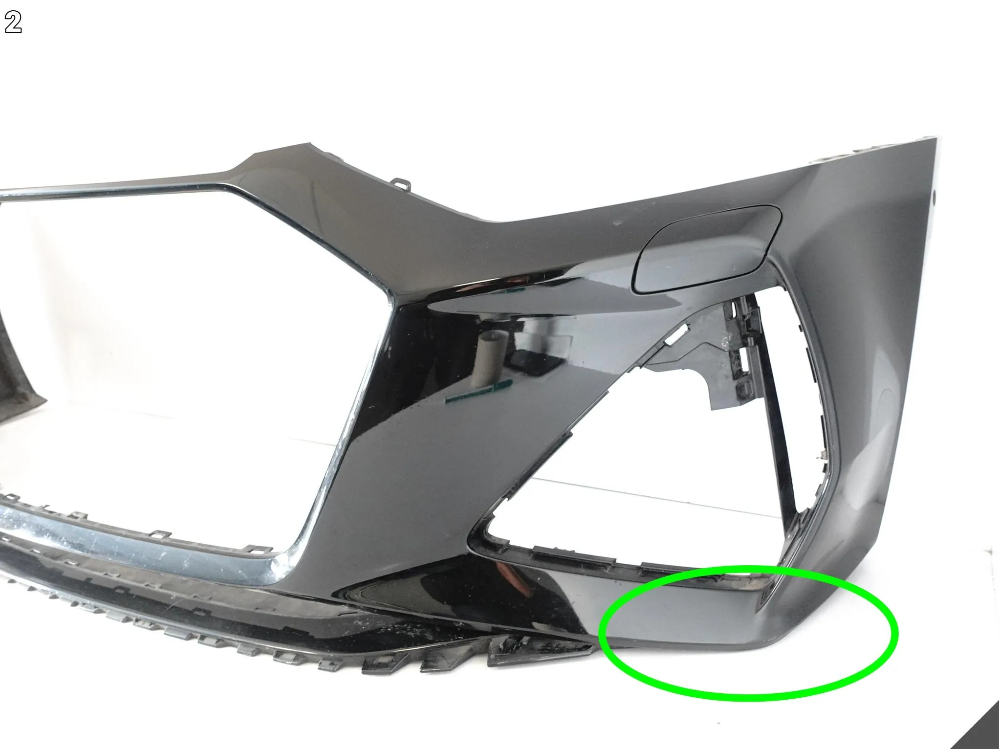 AUDI RS7 4K8 RS6 4K0 C8 20- ZDERZAK BUMPER PRZÓD (SPRYSKI/PDC) + ZAŚLEPKI 17613410285ada284eb862b6d10ea7cd