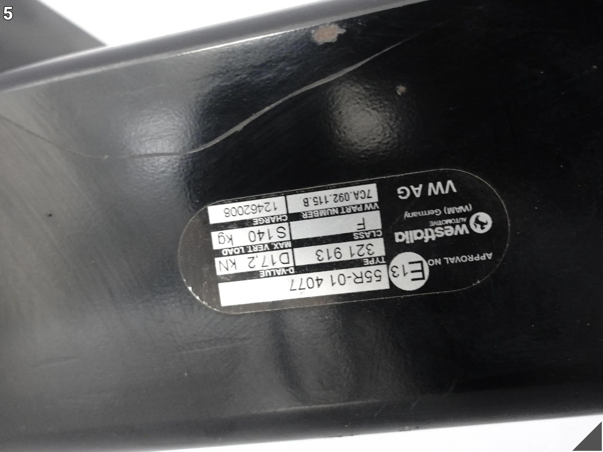 VW CRAFTER II 2 MAN TGE 7C1 7C0 7CA 7C0 17- BELKA HAKA HOLOWNICZEGO TYŁ db2b8abf67a5cb65d7fcc601feedc951