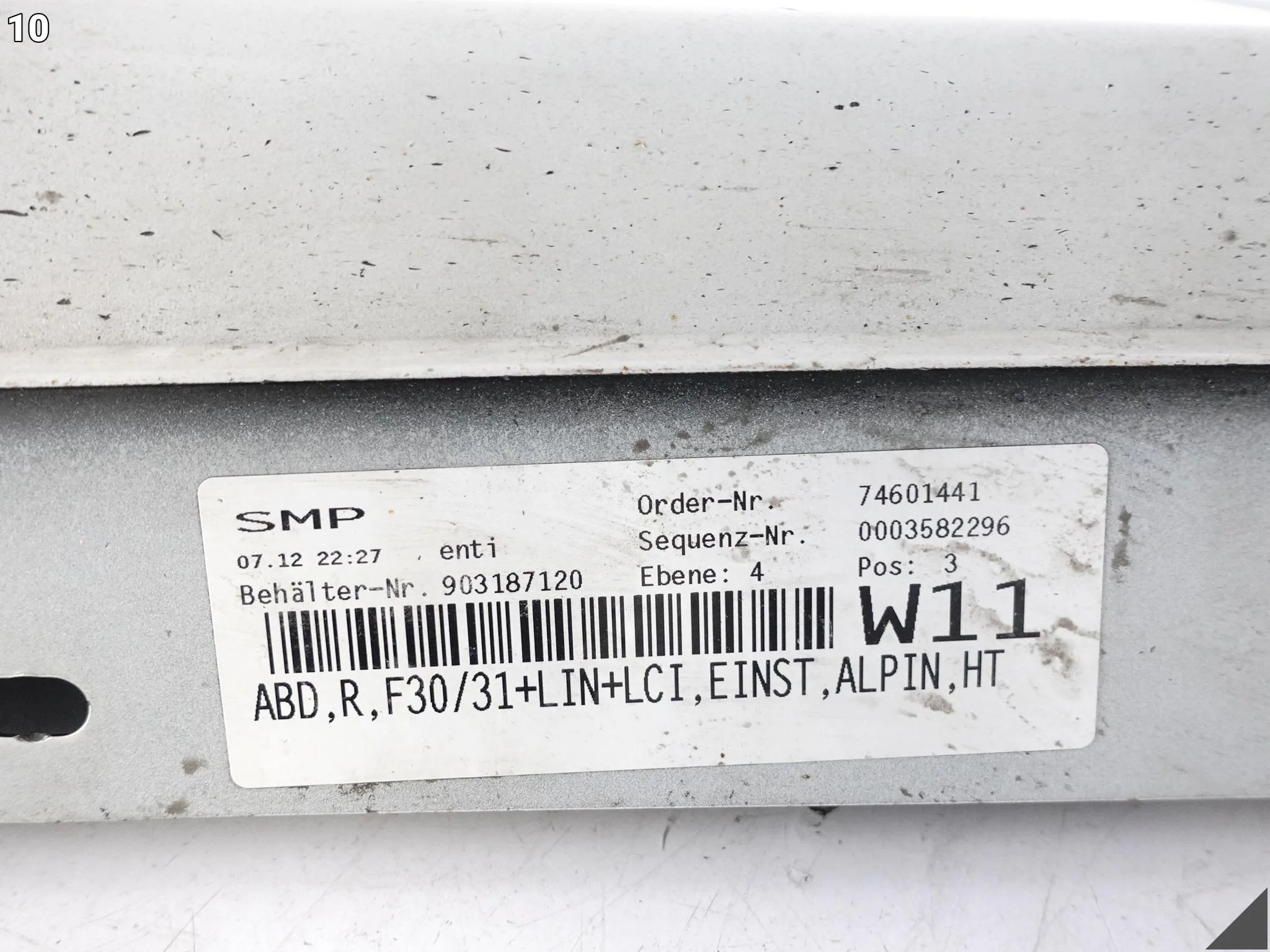 BMW 3 F30 F31 LCI LIFT 11-18 PRÓG LISTWA OSŁONA NAKŁADKA PROGOWA PRAWA ae3931baeddbe94fc72990a021b078e0