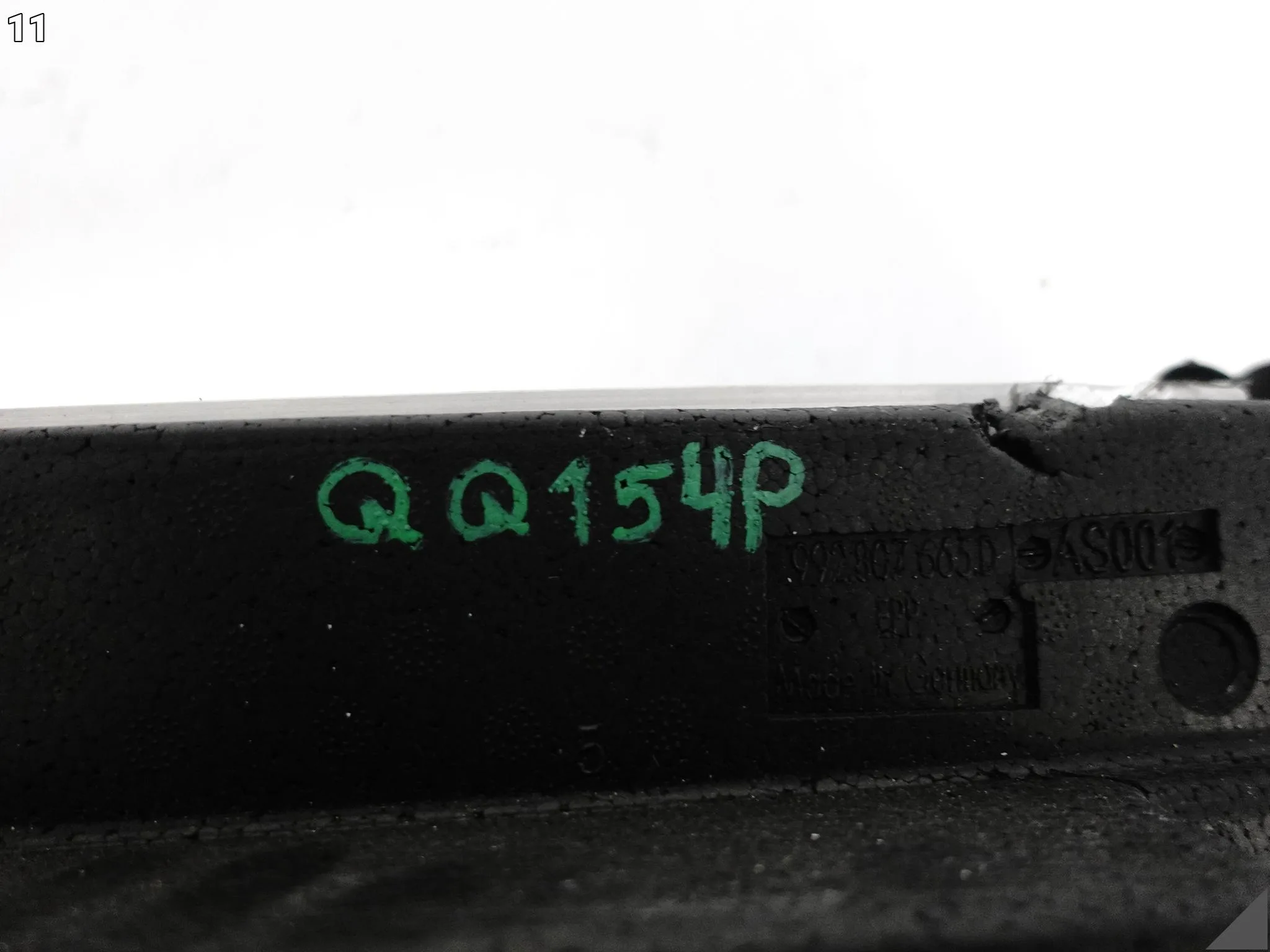 PORSCHE 911 992 19- BELKA WSPORNIK WZMOCNIENIE ABSORBER ŚLIZG ZDERZAK PRZÓD 29ea2c006a6fa4a4d9fe4c46a0efcd19
