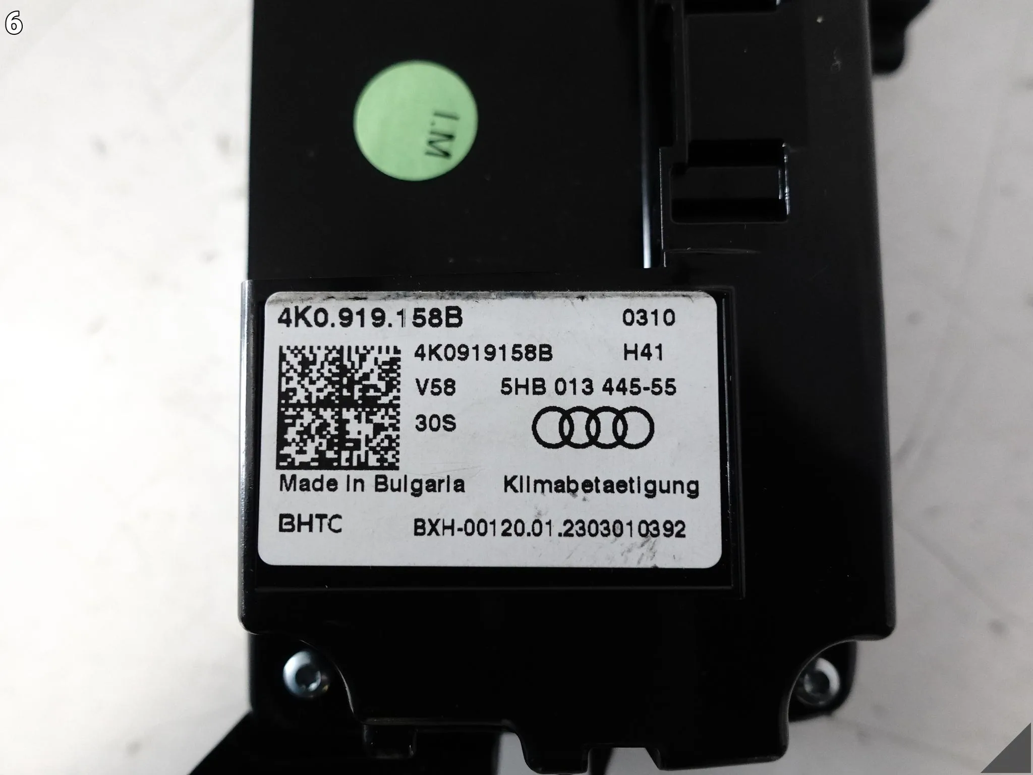 AUDI A6 4K0 A7 4K8 Q7 4M0 PANEL STEROWANIA WYŚWIETLACZ KLIMATYZACJI TYŁ V58 43c53c2207966227ac8fbf2843179350
