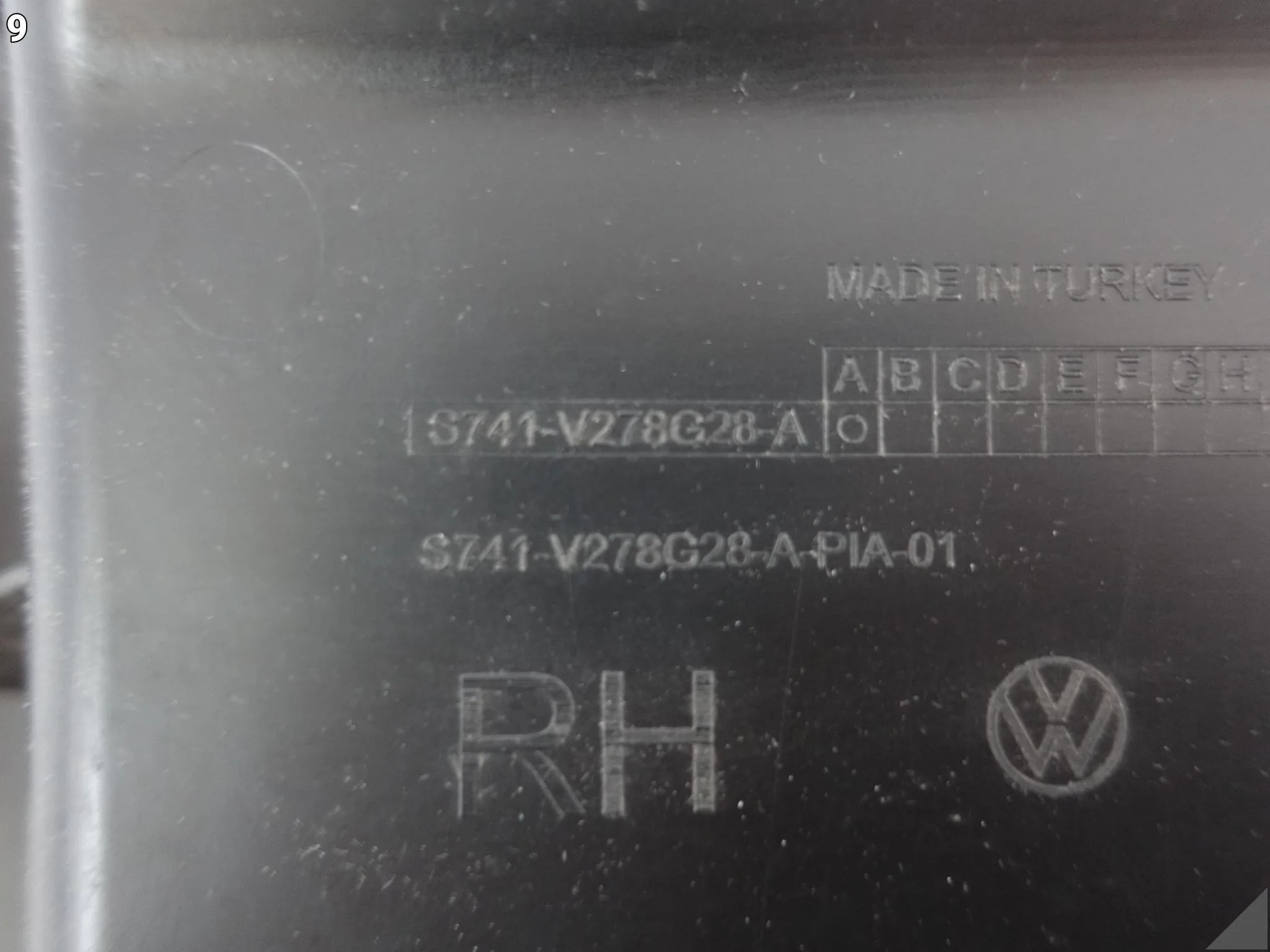 VW TRANSPORTER T7 7T0 7T1 25- KIEROWNICA POWIETRZA WLOT ZDERZAK PRAWA PRZÓD dd2e22f866220570782e5a7cf547cff0