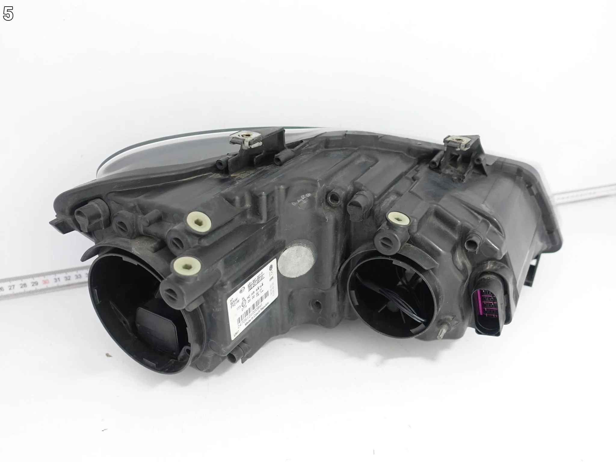 VW POLO V 5 6R0 6R1 09-14 LAMPA ZWYKŁA HALOGEN H7 LEWA PRZÓD EUROPA 26d067791230fe5f1f21d381236091a8