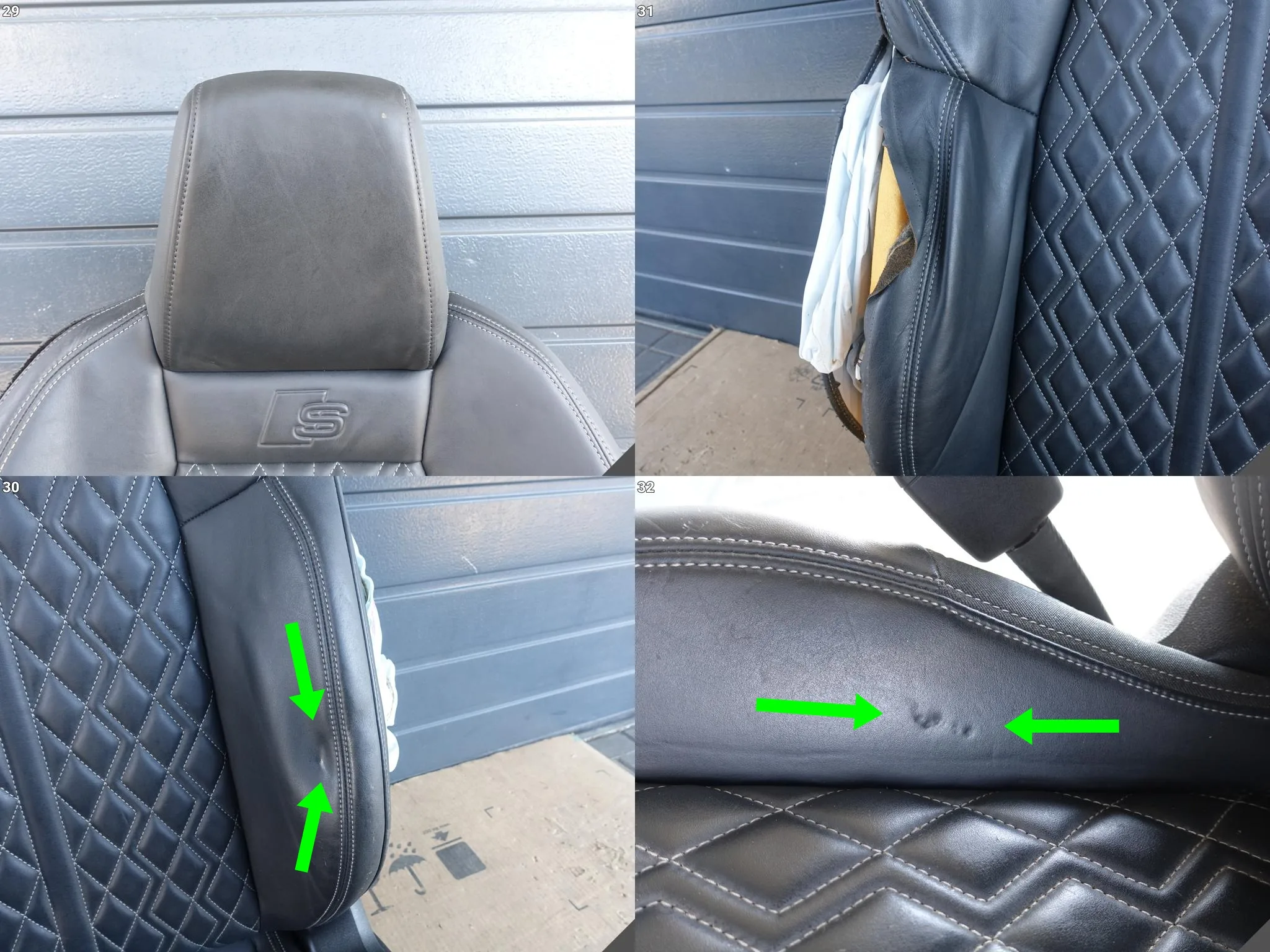 AUDI S3 A3 S-LINE SPORTBACK 8Y0 20- KOMPLET FOTELI CZARNA SKÓRA PRZÓD TYŁ 11b6d2b0162e3a8c4320f4892cd7c375