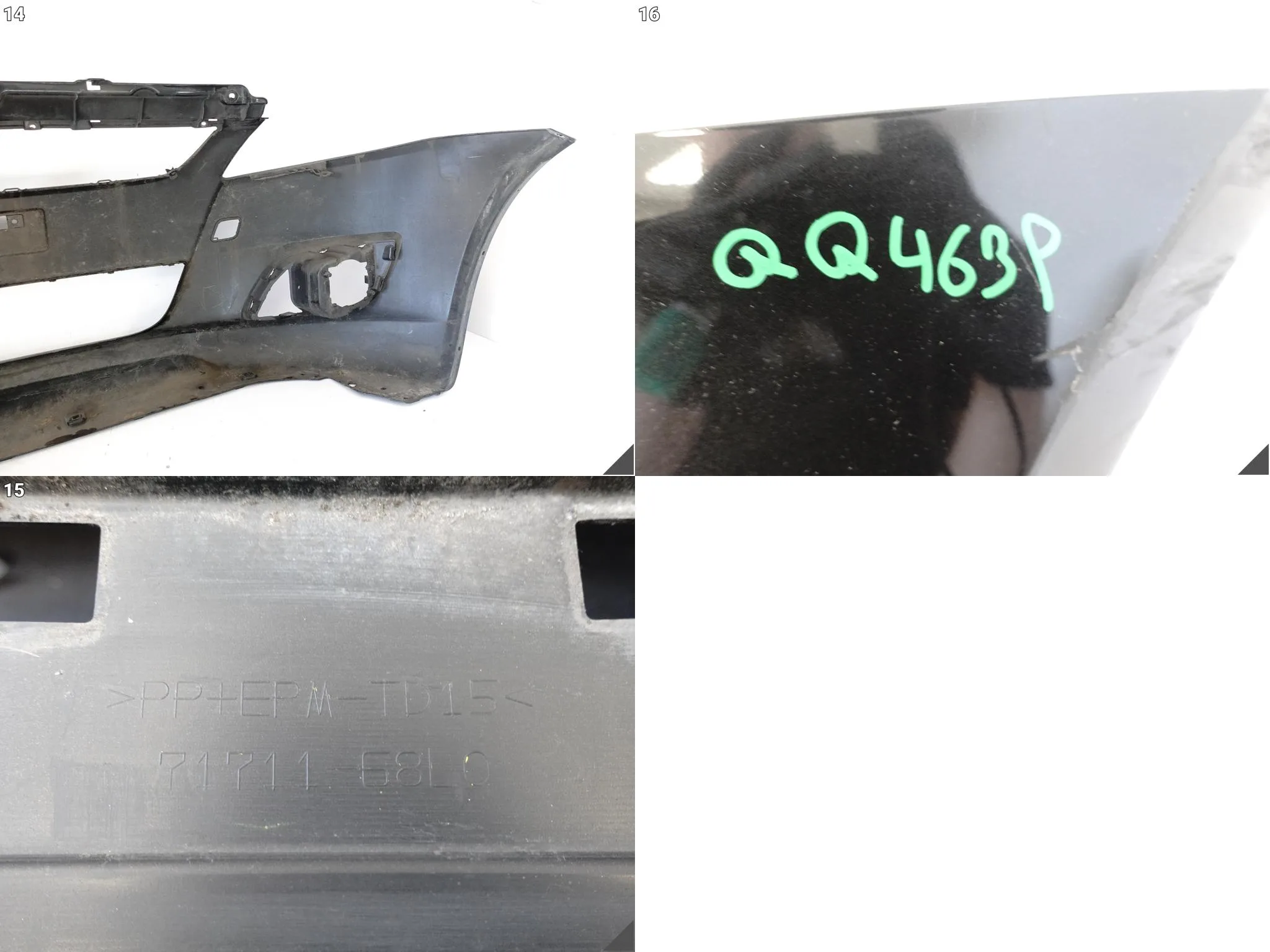 SUZUKI SWIFT IV 4 MK7 10-13 ZDERZAK BUMPER PRZÓD (BEZ PDC) 71711-68L0 61b4606dd585f251d2d85efd54d894da