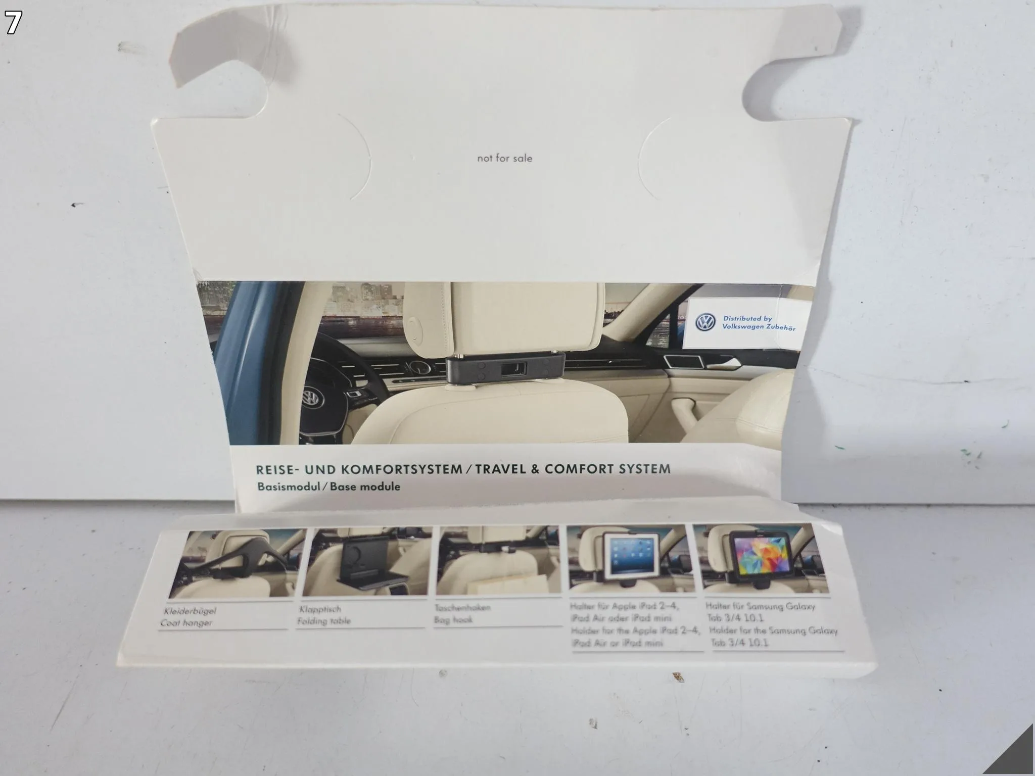 VW SKODA AUDI SEAT UCHWYT BAZA MONTAŻOWA DO SYSTEMU TRAVEL & COMFORT a9626be97b2b568b6899fe11d63a1388