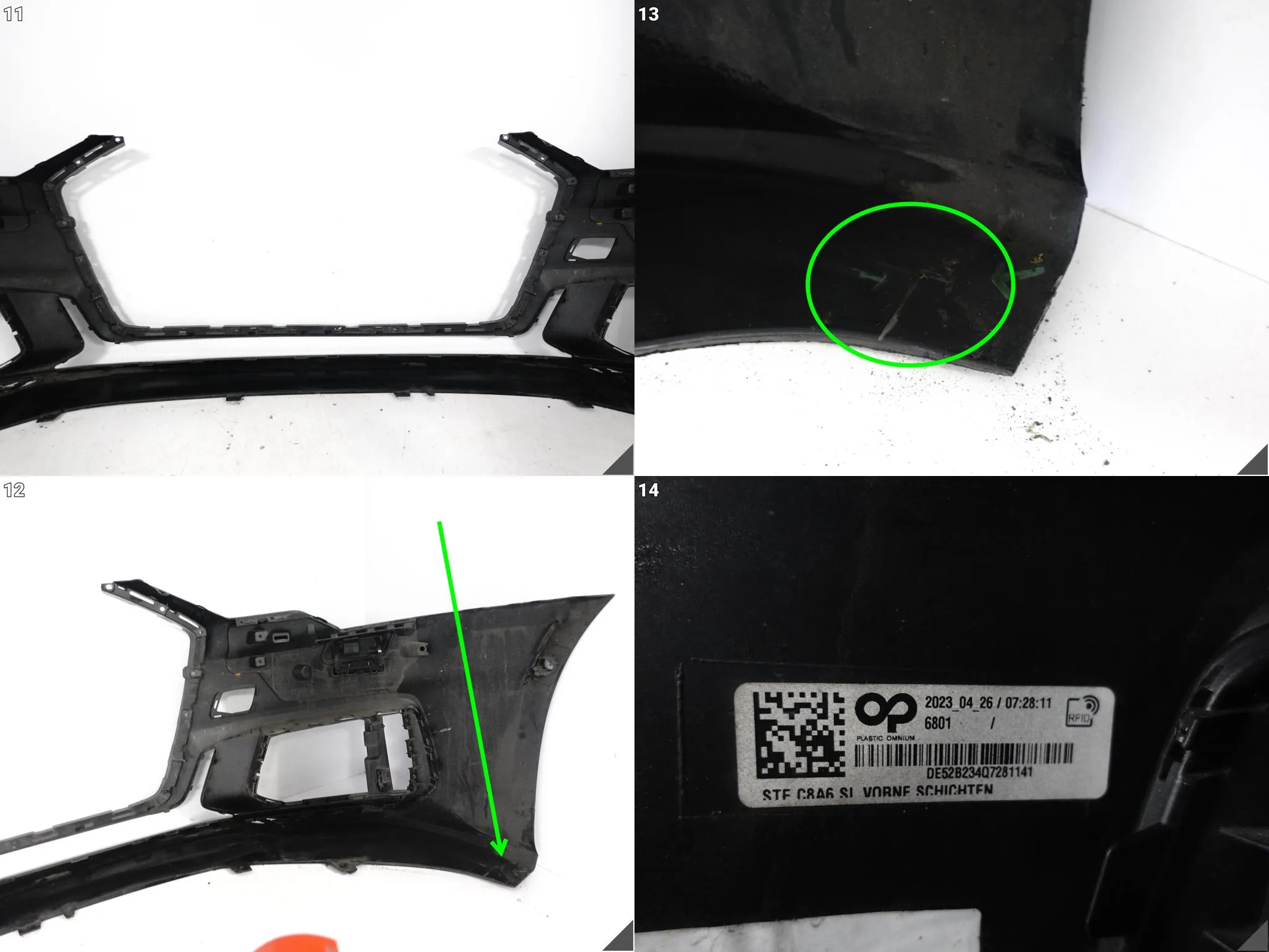 AUDI A6 S6 C8 4K0 S-LINE 18-25 LIFT ZDERZAK BUMPER PRZÓD (6xPDC/SPRYSKI) e27283ff76e44eca05e3a67932816d92