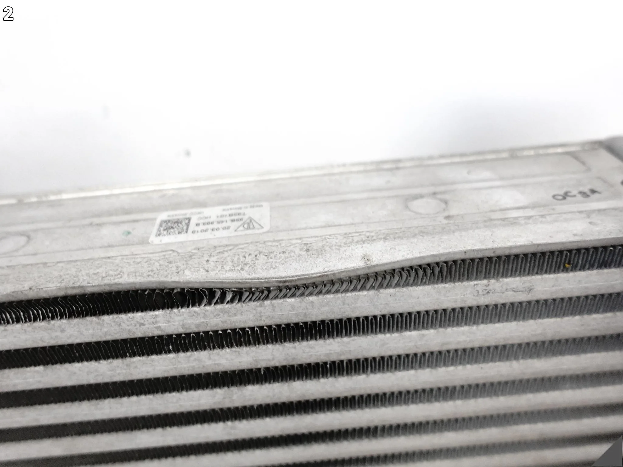 PORSCHE MACAN 95B GTS TURBO 14-18 INTERCOOLER CHŁODNICA POWIETRZA LEWA 3f4407c5ea52a8ef4d04428f9dd13251