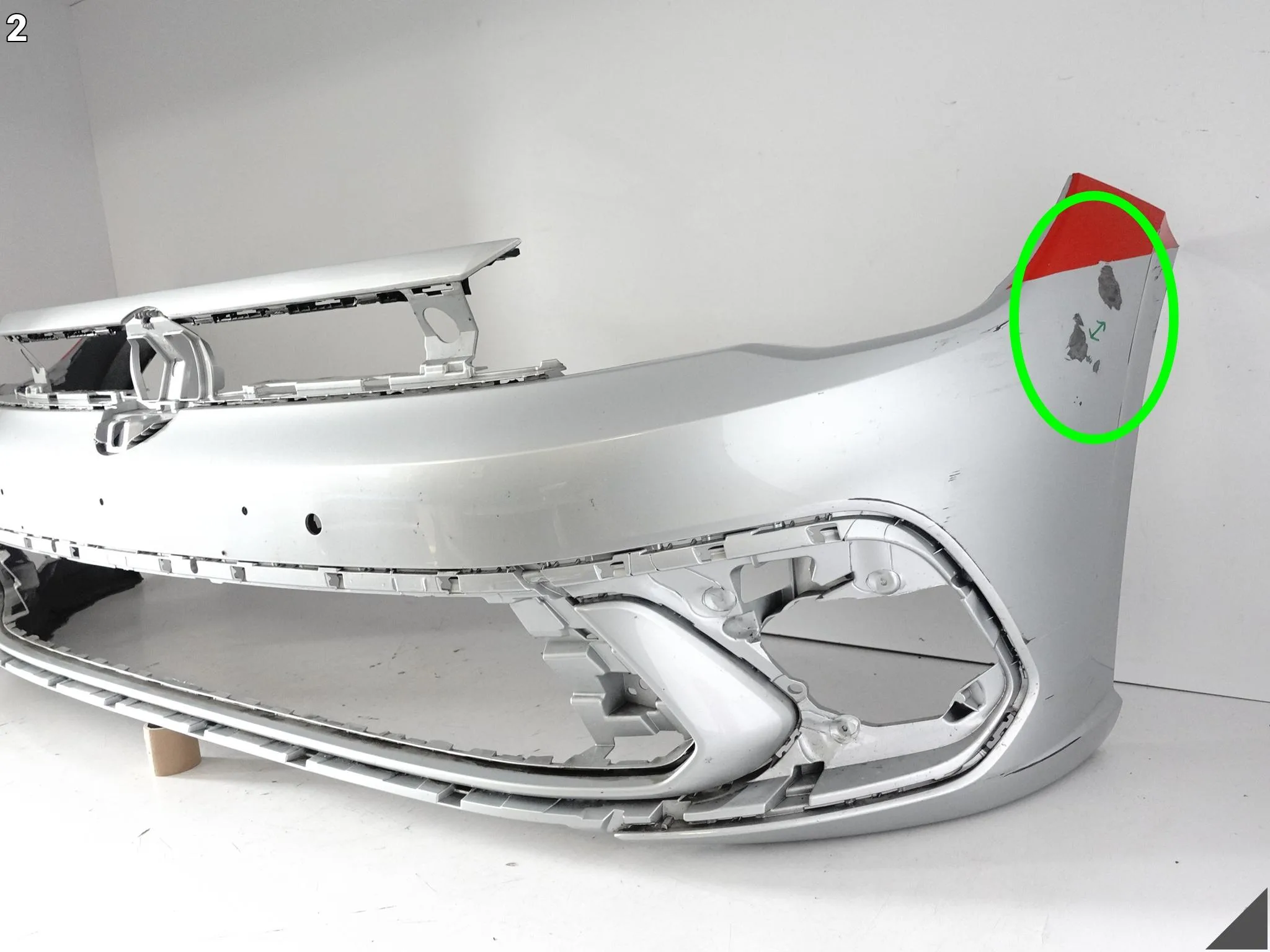 VW POLO VI 6 2GS 2G0 GTI / R-LINE LIFT 21- ZDERZAK BUMPER PRZÓD (4xPDC) 37dd0fbacc15579423cff0db6bf84cb4