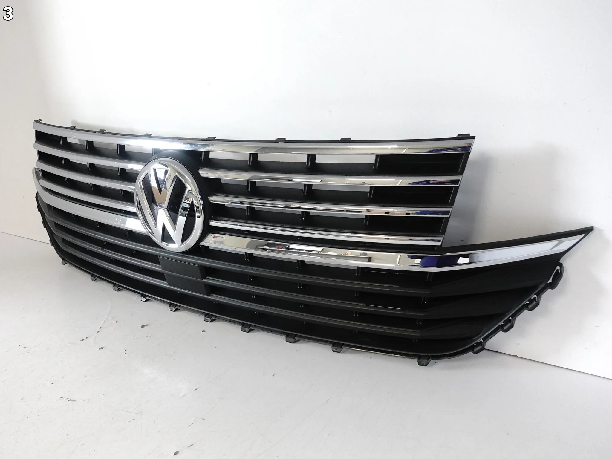 VW T6 T6.1 TRANSPORTER MULTIVAN LIFT 7LA 19-24 GRILL ATRAPA KRATKA PRZÓD 17c9e5af56baf14f9985f05c53d4f8fd