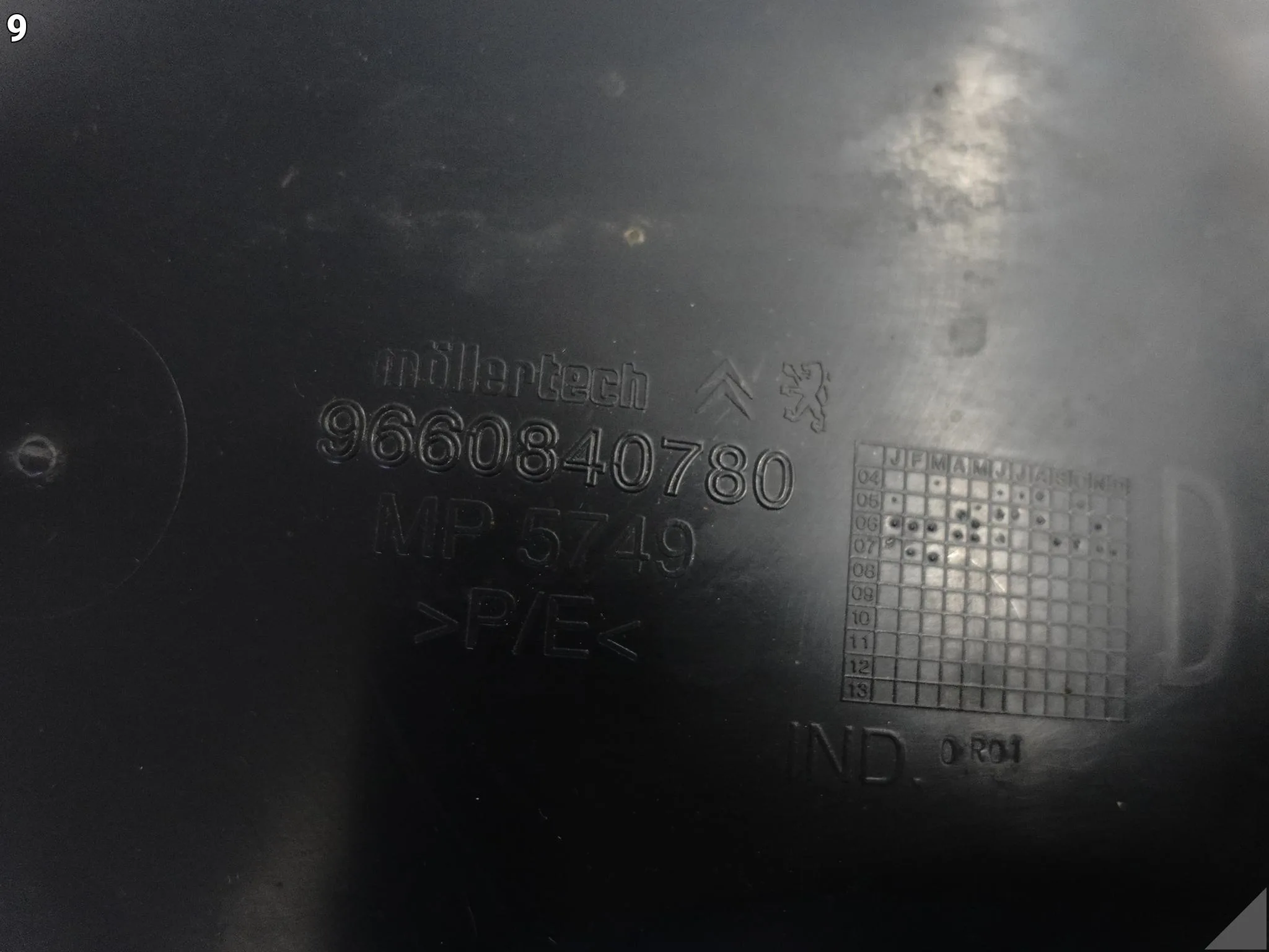 CITROEN C6 05-12 NADKOLE PRZEDNIA CZĘŚĆ PRAWE PRZÓD + CZUJNIKI ZMIANY PASA 4547e80dd770dbd6e684c5f2a617a711
