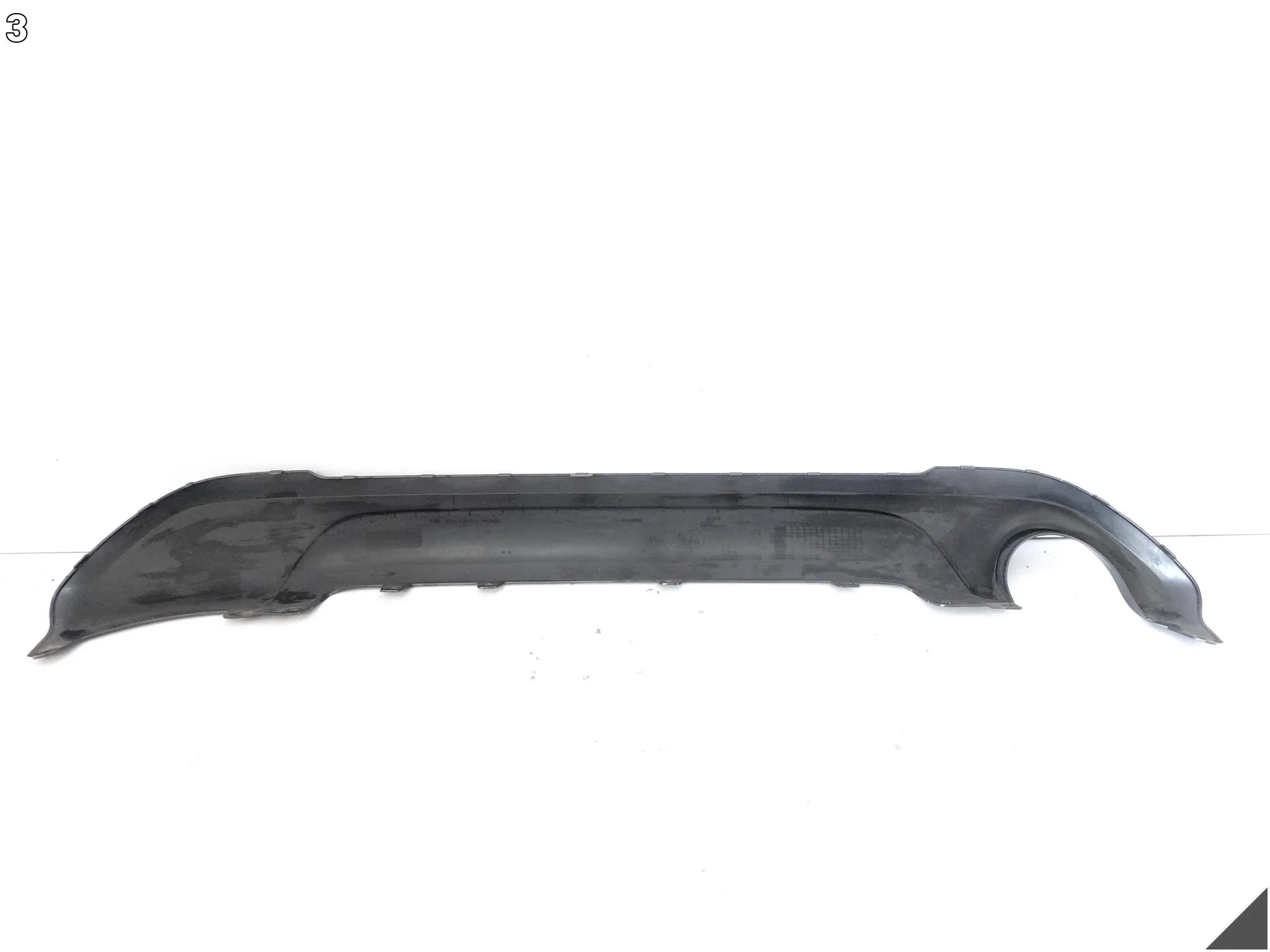 BMW X1 F48 ZWYKŁY BASIC 19-22 LCI LIFT SPOILER DYFUZOR W ZDERZAK TYŁ 431518cf333a0bff30797208997bcc55