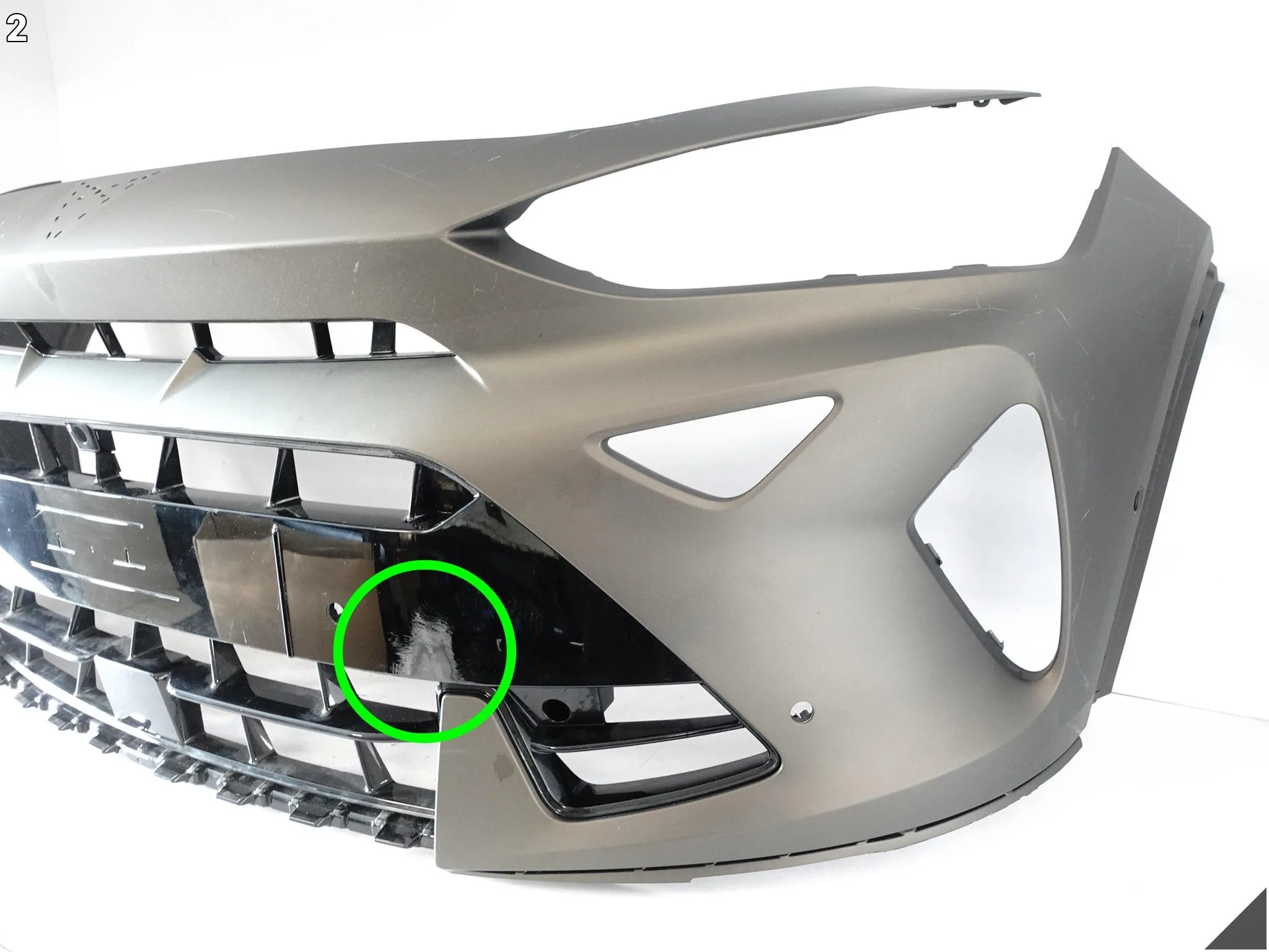 CUPRA FORMENTOR 5FF LIFT 24- ZDERZAK BUMPER KRATKA PRZÓD (KAMERA/6xPDC) 18bee823350a6a059532a678116c5d7f