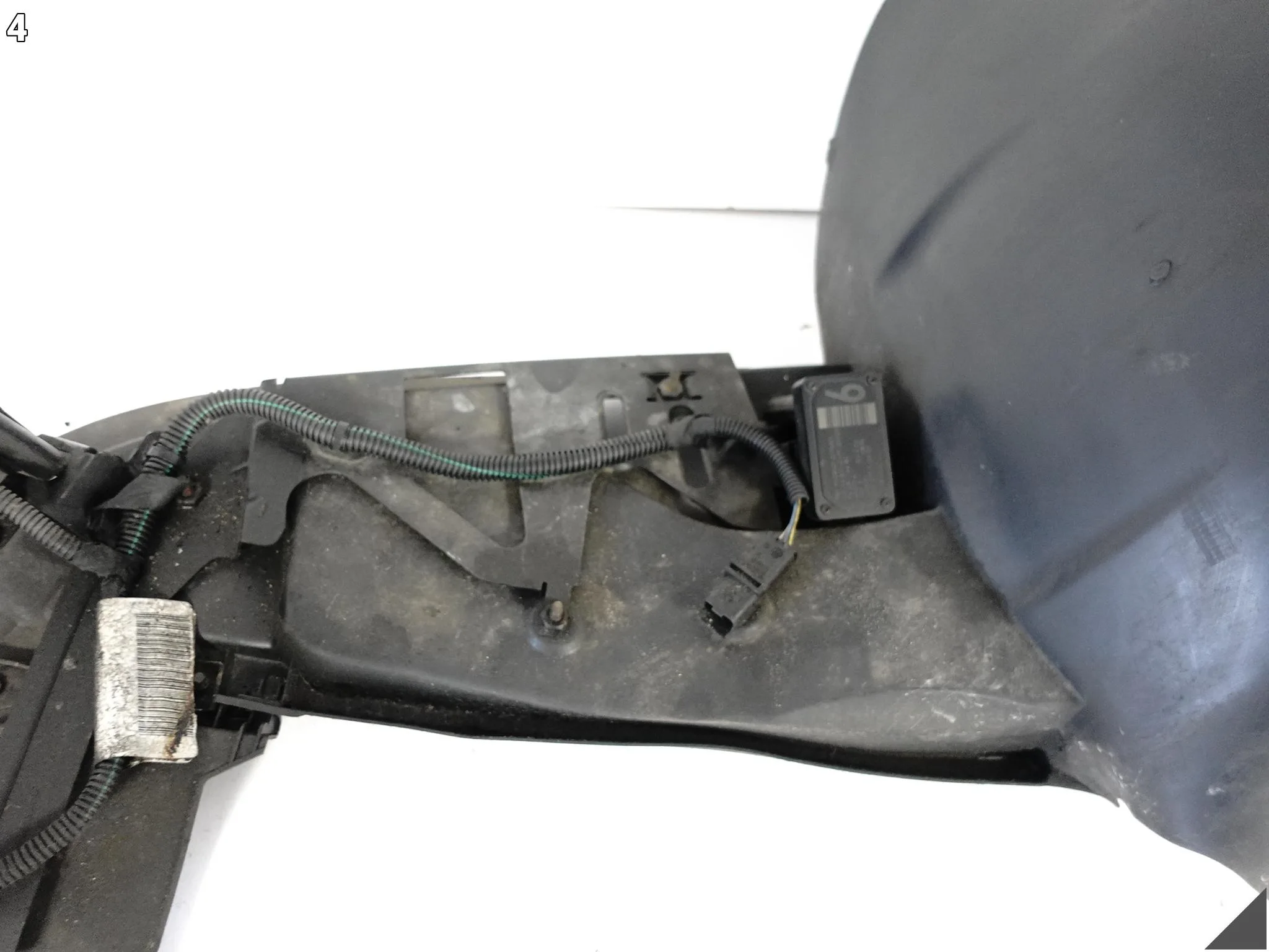 CITROEN C6 05-12 NADKOLE PRZEDNIA CZĘŚĆ PRAWE PRZÓD + CZUJNIKI ZMIANY PASA 5ef3f8299df74446a2513e92440759be