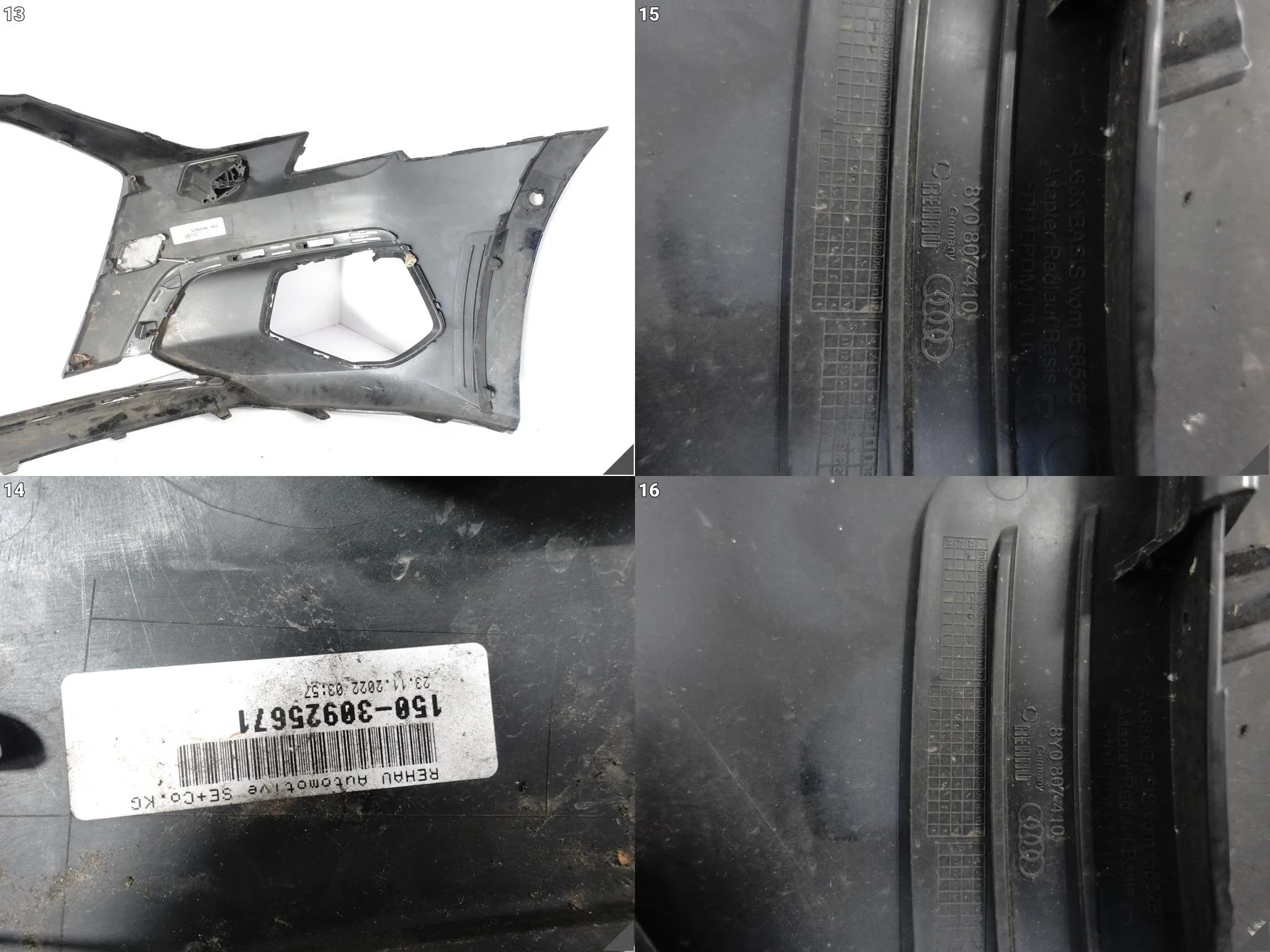 AUDI A3 8Y0 ZWYKŁY / BASIC 20-24 ZDERZAK BUMPER PRZÓD (6xPDC/SPRYSKI) 6d6a27a3fab9618c23bc1cde022bddf8