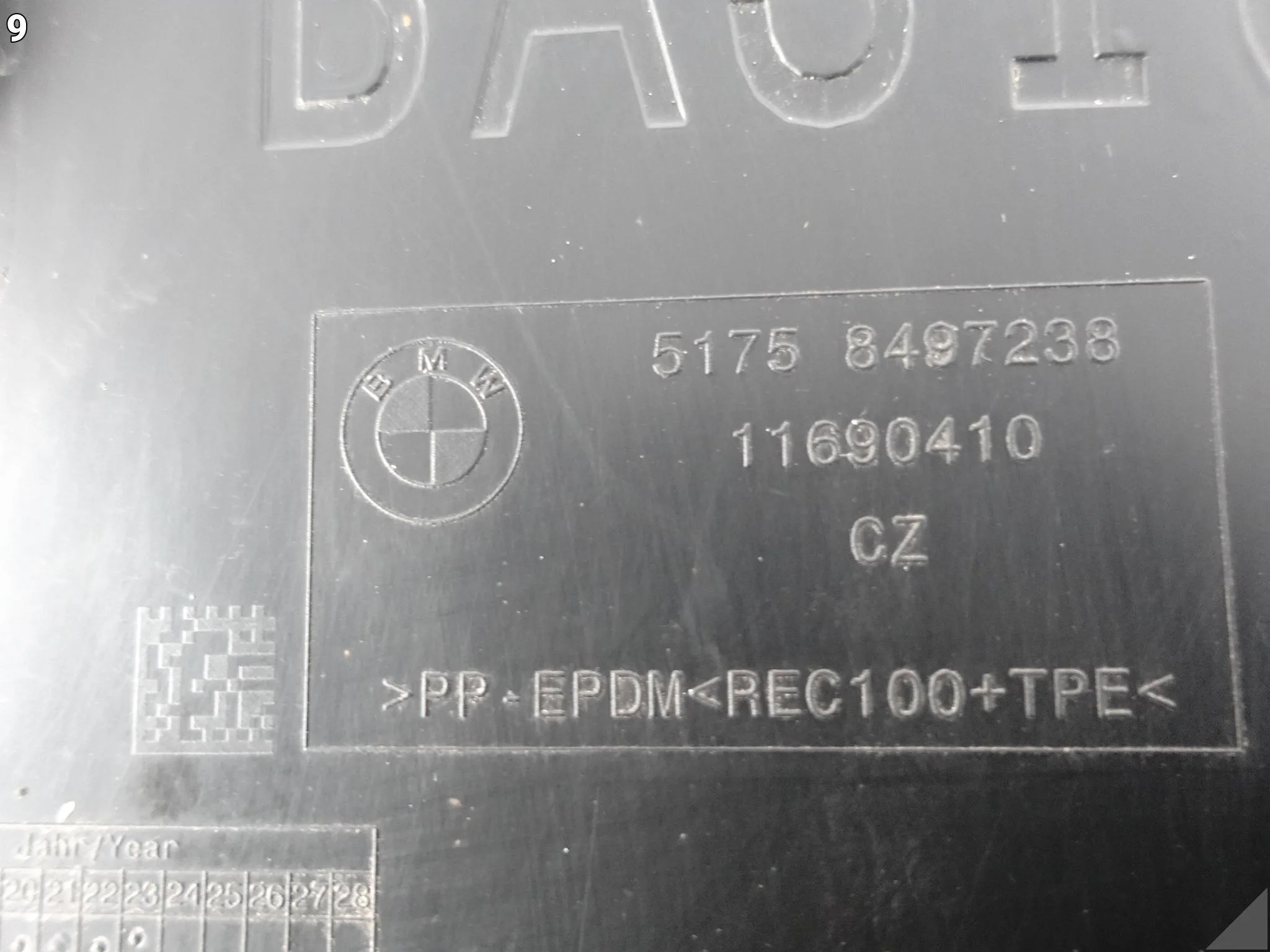 BMW 1 F40 19-24 OSŁONA DOKŁADKA NADKOLE POSZYCIE WNĘKI KOŁA PRZÓD PRAWA c898fa1fdf7593b4efaeb142148c3cd2