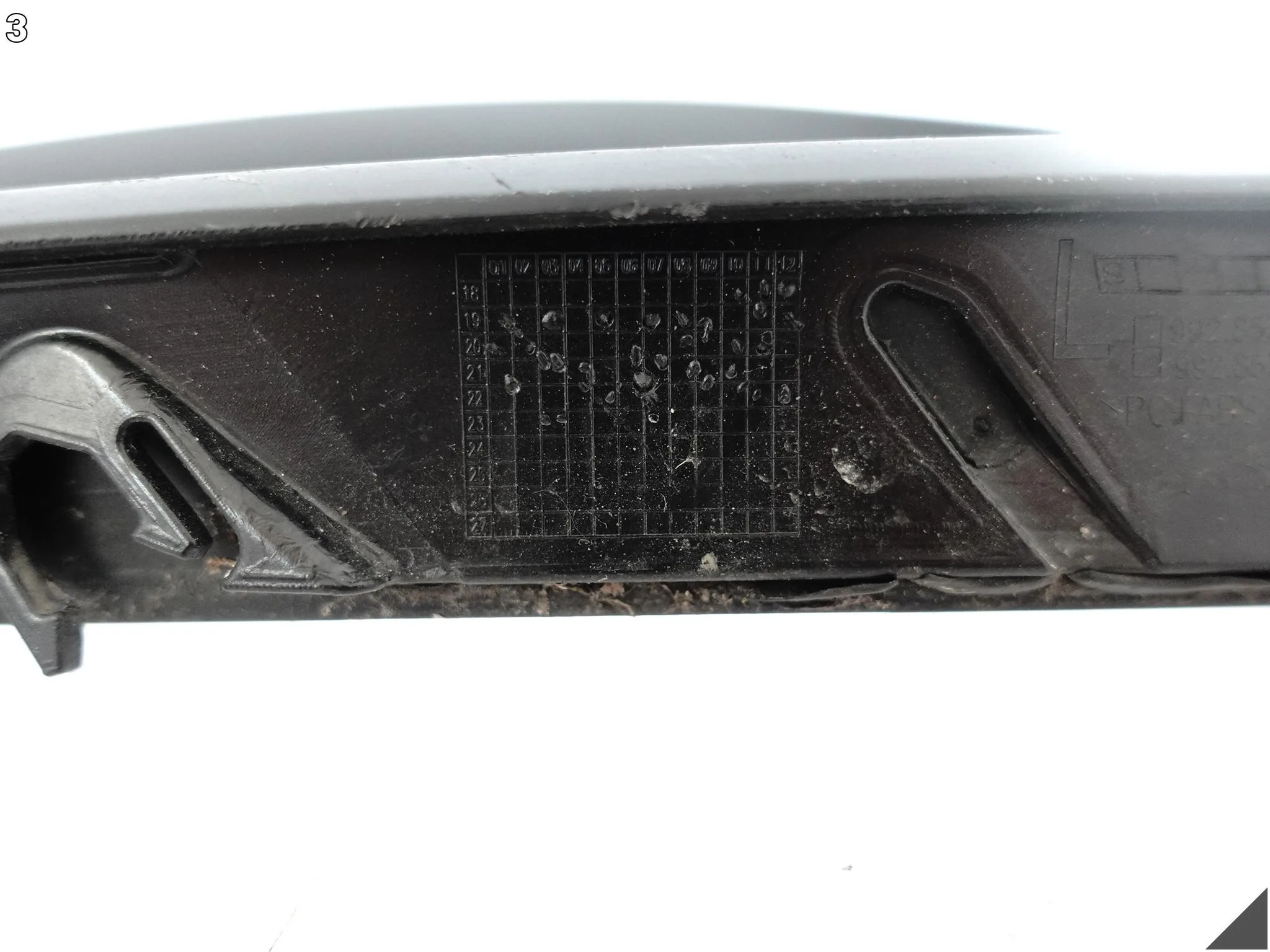 PORSCHE 911 992 TURBO 19- WLOT RAMKA KIEROWNICA POWIETRZA BŁOTNIK LEWY TYŁ b27352e60f2c95e5d30f4a1276b01c90