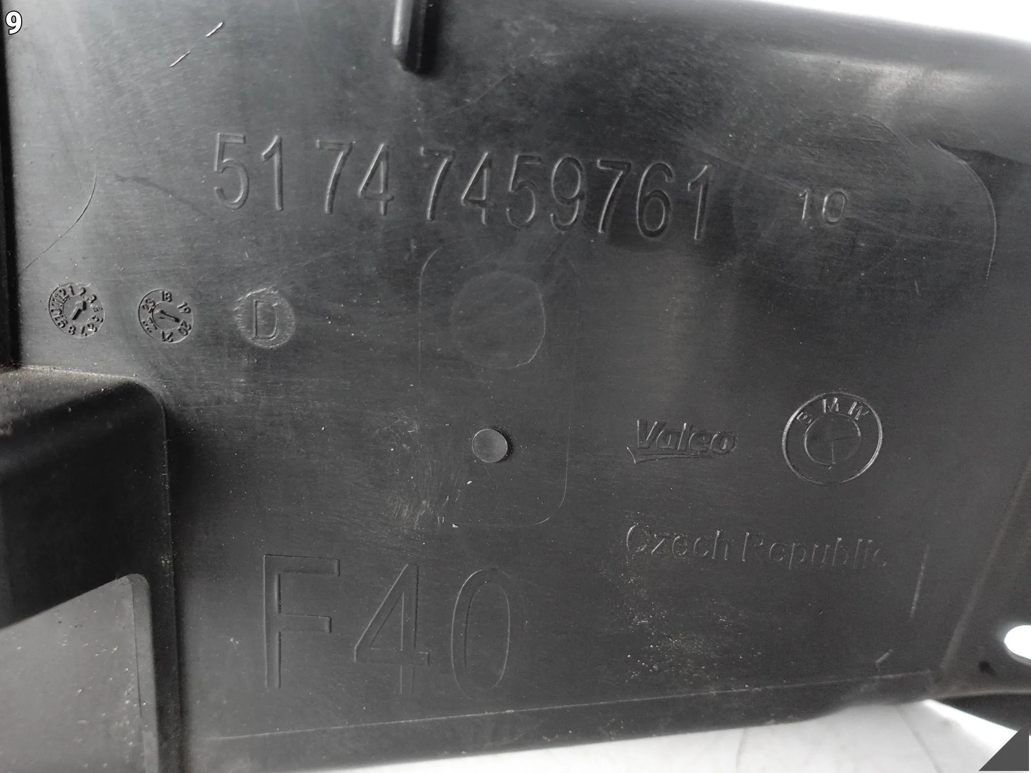 BMW 1 F40 19-24 KIEROWNICA POWIETRZA OBUDOWA WLOT CHŁODNICY PRZÓD LEWA 16195e3b2cba2cf668c04086ee15f66f