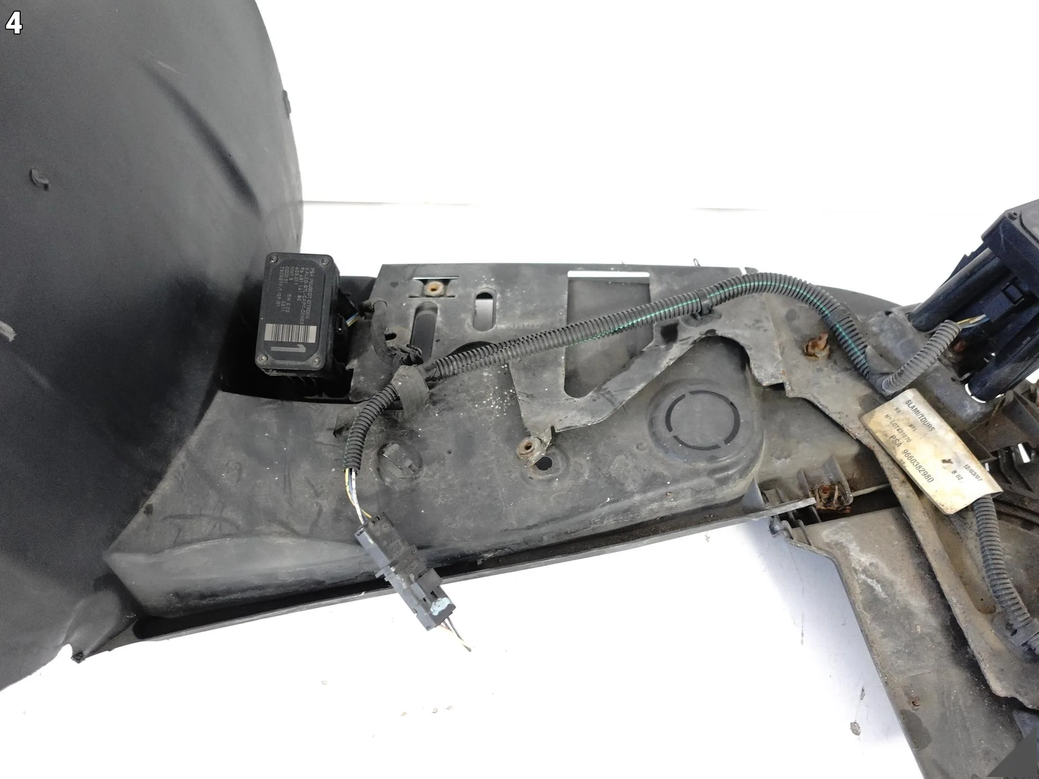 CITROEN C6 05-12 NADKOLE PRZEDNIA CZĘŚĆ LEWE PRZÓD + CZUJNIKI ZMIANY PASA b418e56b2bb95e27ff93daa4b5199034