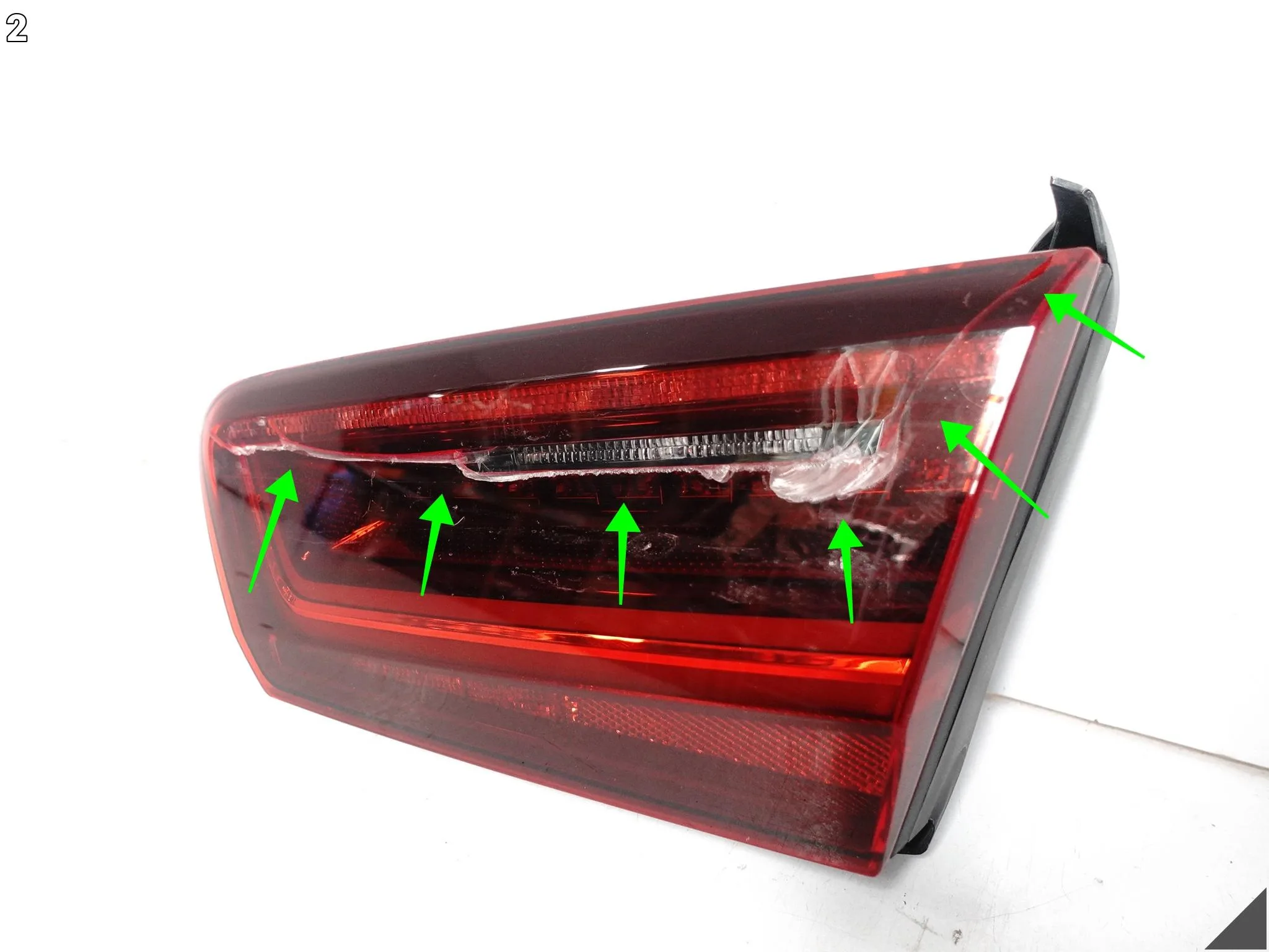 AUDI A6 S6 C7 4G5 4G0 SEDAN LIFT 14-18 LAMPA LED W KLAPĘ PRAWA TYŁ EUROPA 80e8bbb0f1dac629c353fe601e14725d
