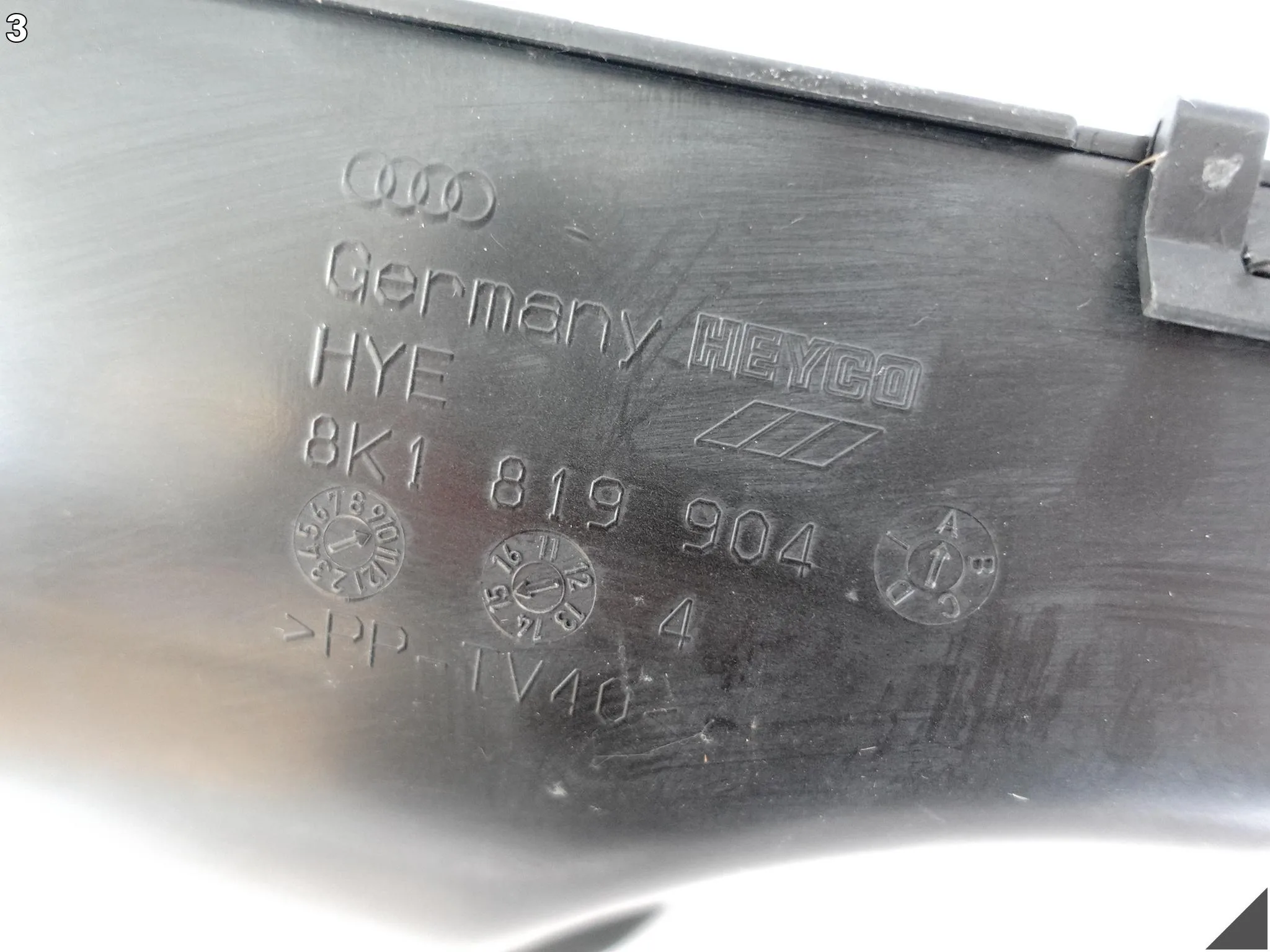 AUDI A5 S5 8T0 A4 S4 8K0 B8 Q5 8R0 WLOT DOLOT KANAŁ PROWADNICA POWIETRZA 70124c6667e42972cddc9120cab28972