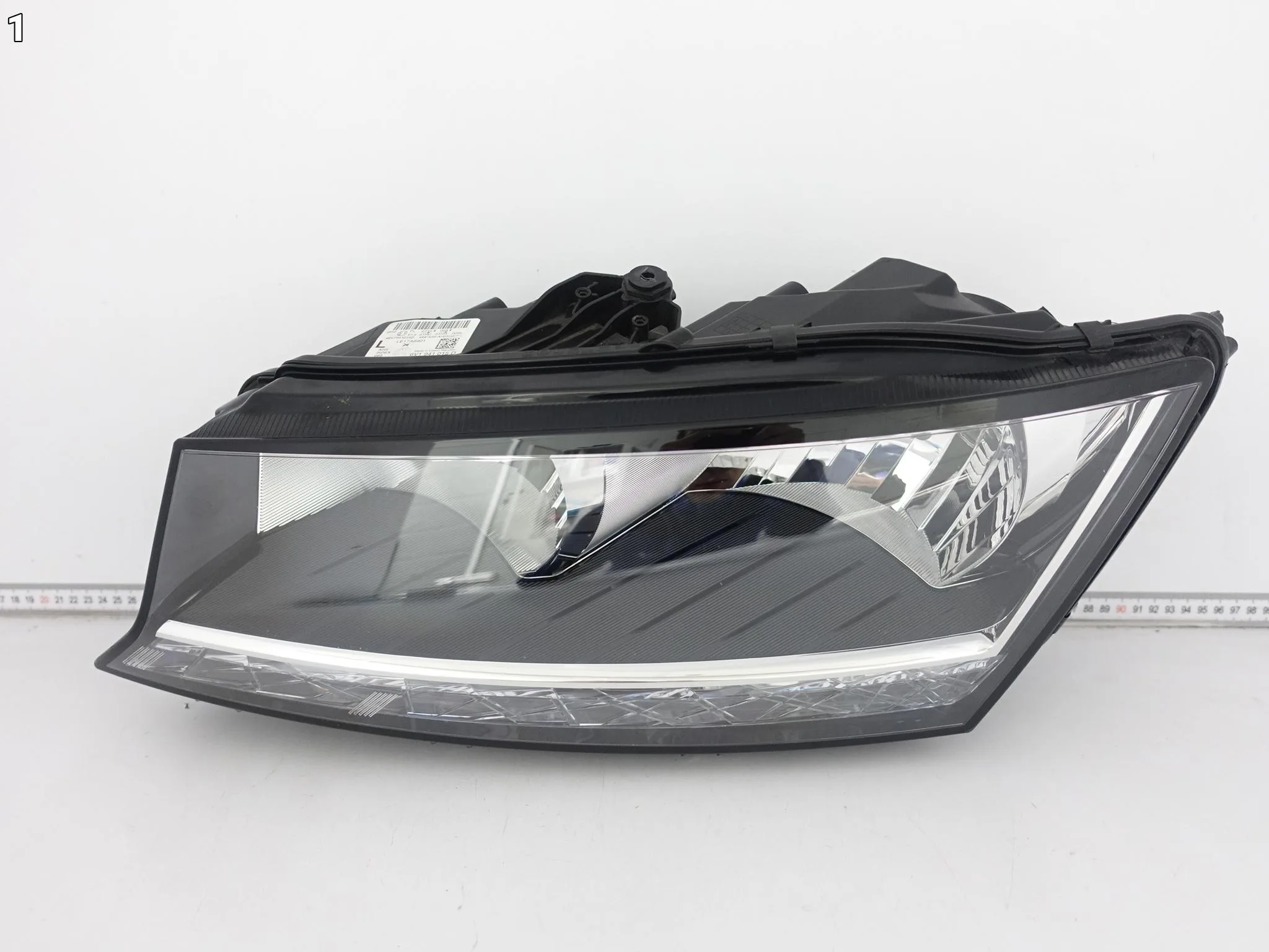 SKODA FABIA III 3 LIFT 6V1 18-21 LAMPA LEWA ZWYKŁA HALOGEN + LED PRZÓD EU bc5be4c597325468814838a07bab377a