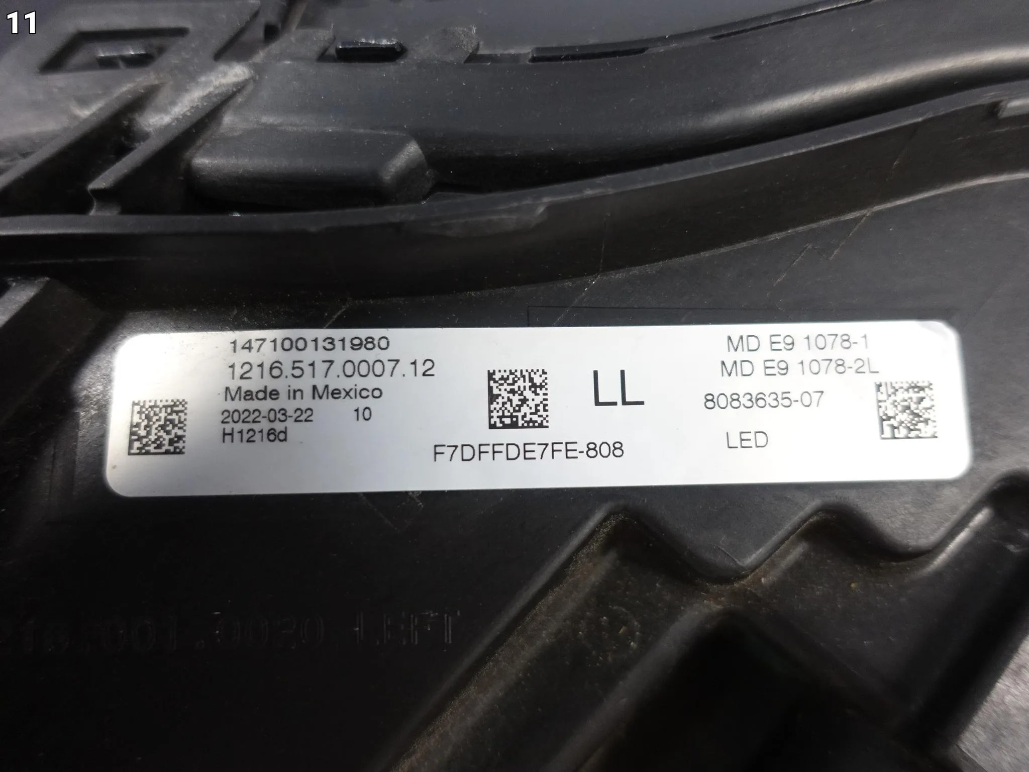 BMW 2 II G42 M2 G87 22- LAMPA FULL LED BLACK SHADOW LEWA PRZÓD EUROPA e7dec7be5b958354aa3847c829464fc6