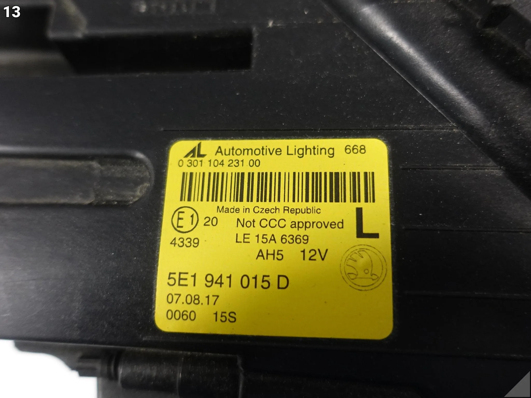 SKODA OCTAVIA III 3 5E1 5E0 LIFT 16-20 LAMPA FULL LED LEWA PRZÓD + MODUŁY a2f67f16bdbb4bc58f2424982fcfcf3e