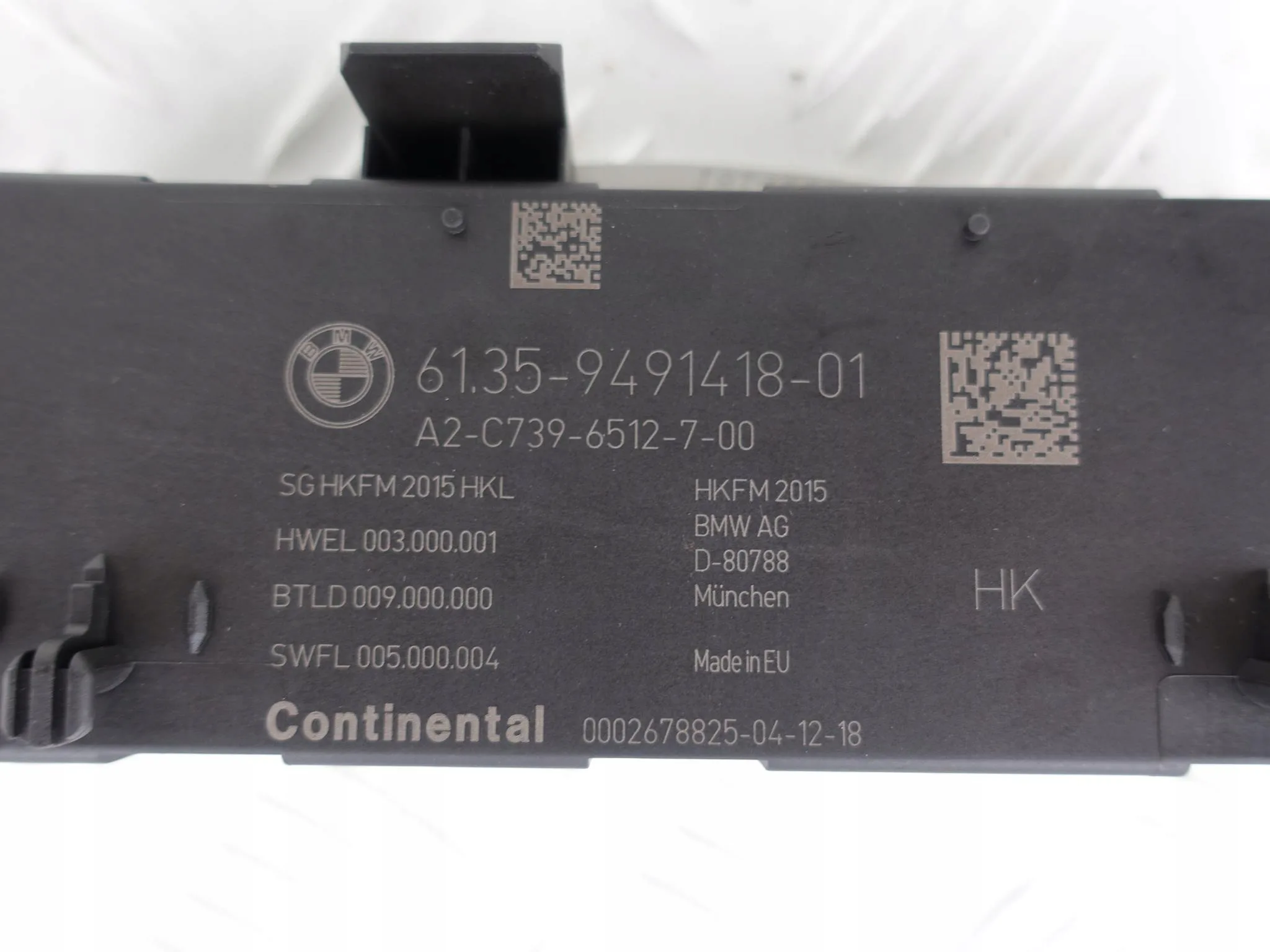 BMW X4 F98 MODUŁ ELEKTRYCZNEJ KLAPY TYŁ 9491418 884e73535d80ec1b705a608f437e2db9