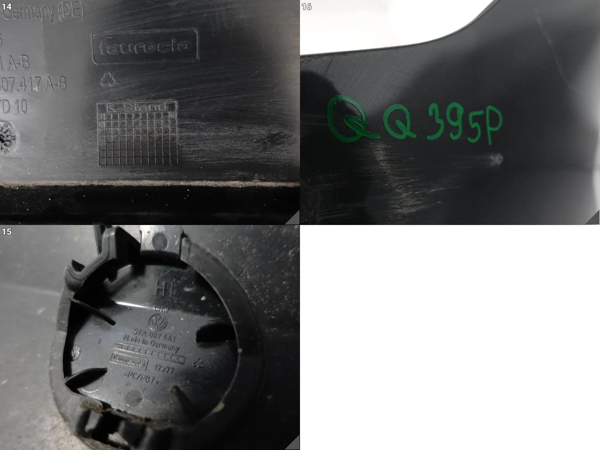 VW TOURAN III 3 5TA 15-26 ZDERZAK BUMPER TYŁ (4xPDC) 5TA807421A c0eac5ee7fd2b5ef7f999188629c3754