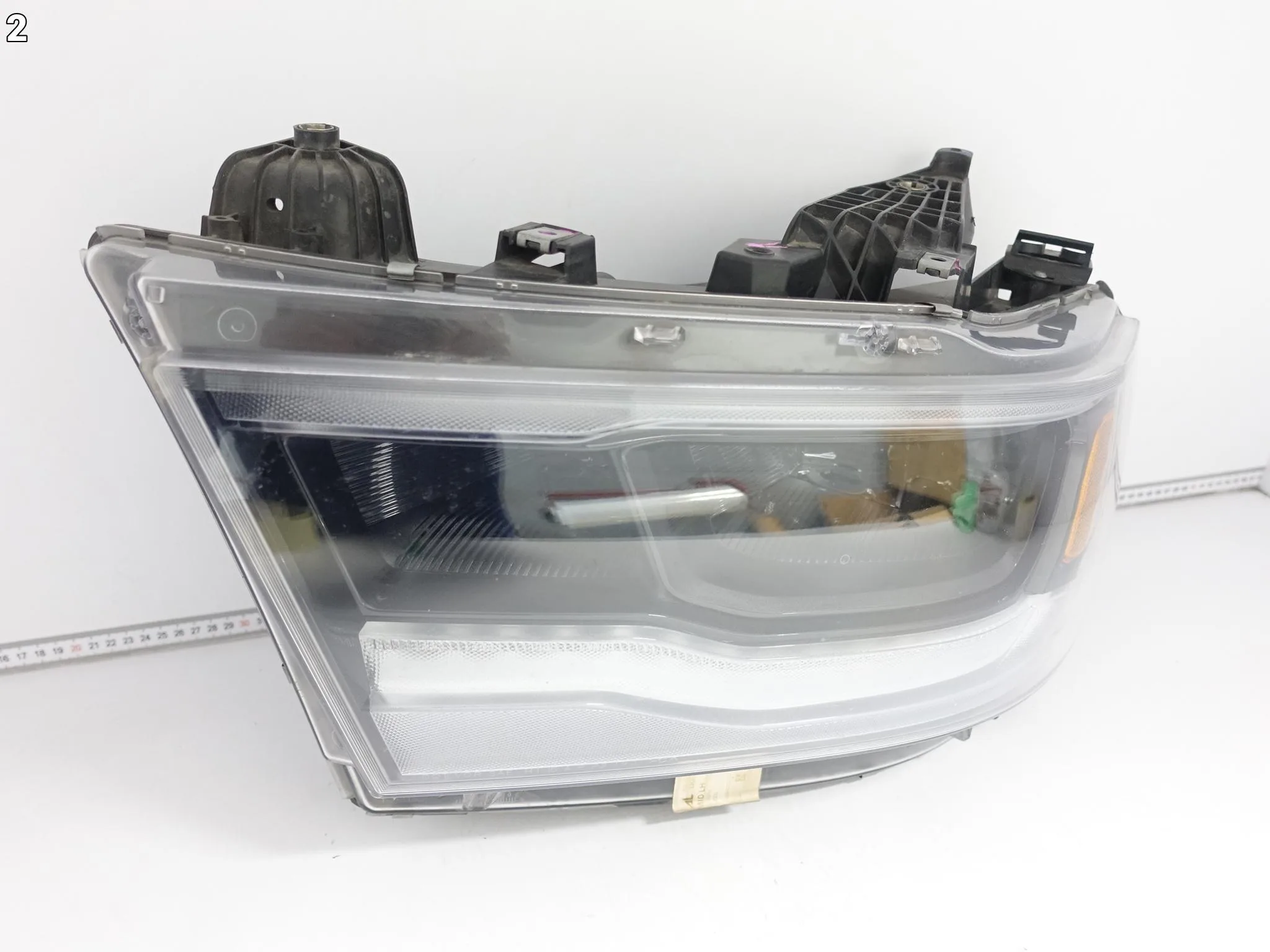 DODGE RAM V 5 1500 DT 19- LAMPA FULL LED MID BLACK CIEMNA LEWA PRZÓD USA dc91cb039b4833cd371e6edcd75ce7fb