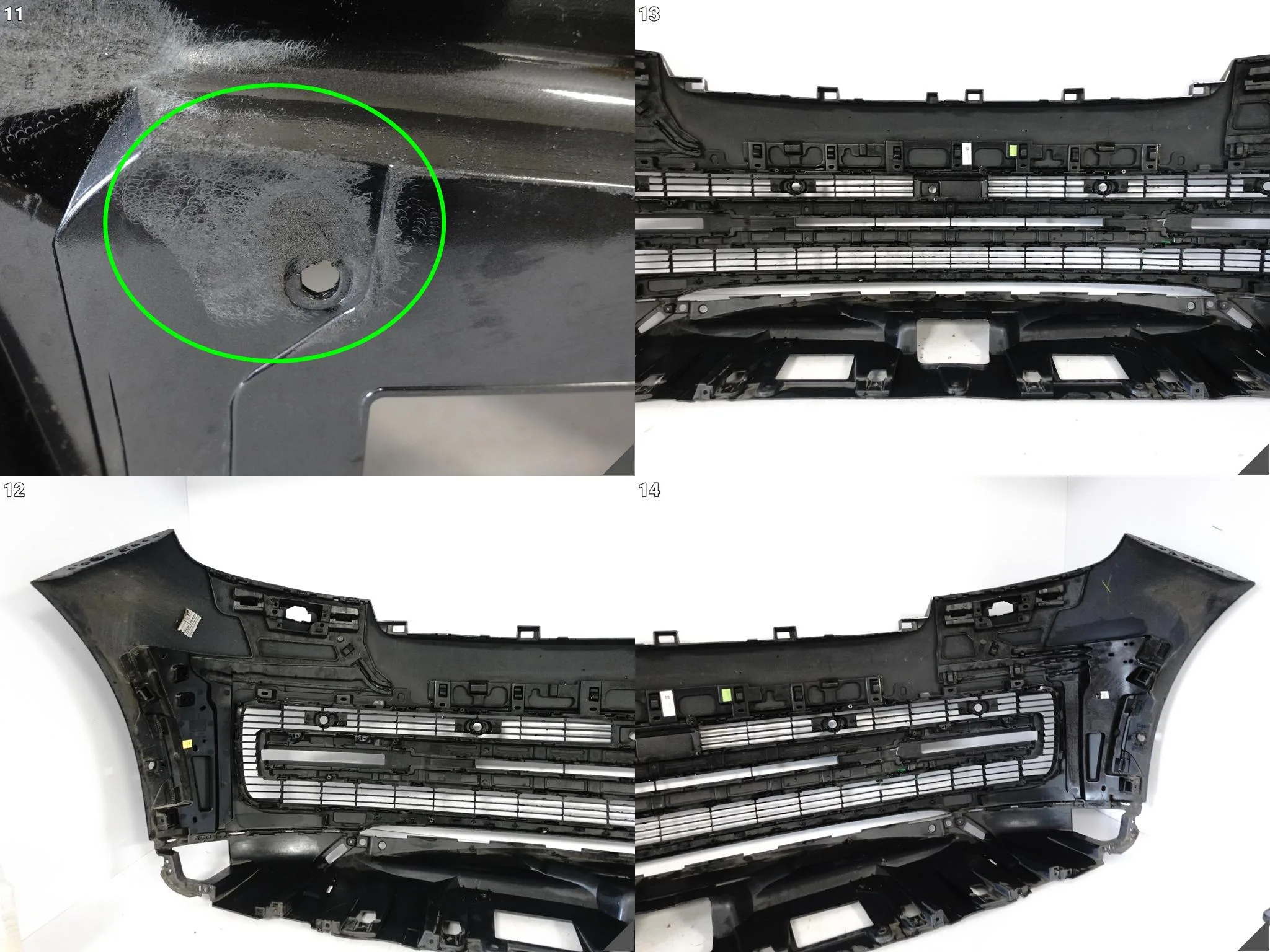 LAND ROVER RANGE ROVER L460 V 5 22- ZDERZAK + KRATKA PRZÓD (6xPDC/SPRYSKI) f1a5857592bec828c1b7baf2a84dcec7