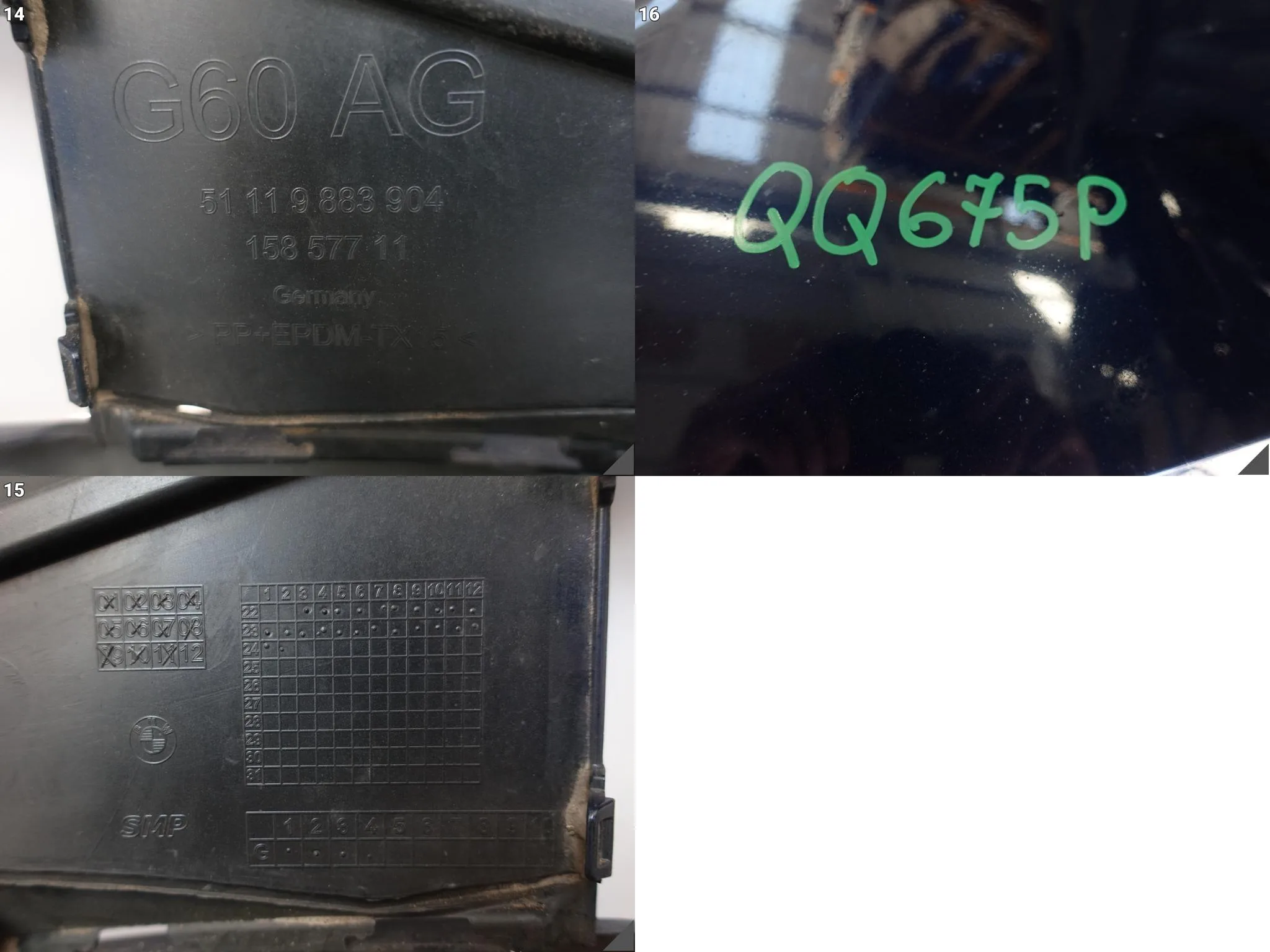 BMW 5 G60 G61 ZWYKŁY BASIC 23- ZDERZAK BUMPER ZAŚLEPKA PRZÓD (6xPDC) 0ebef4dd9ad81090fe182307b69378b9