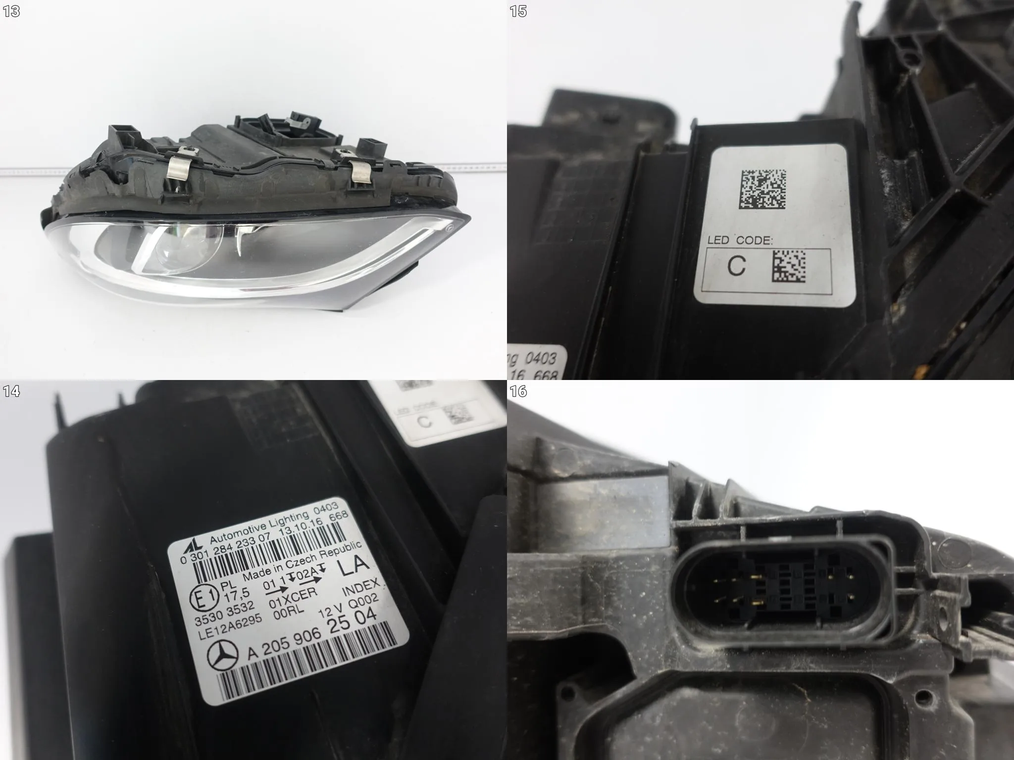 MERCEDES C-KLASA W205 S205 14-18 LAMPA FULL LED HIGH PERFORMANCE LEWA EU 2f099a3e1e8f7489efcf405ad604044e
